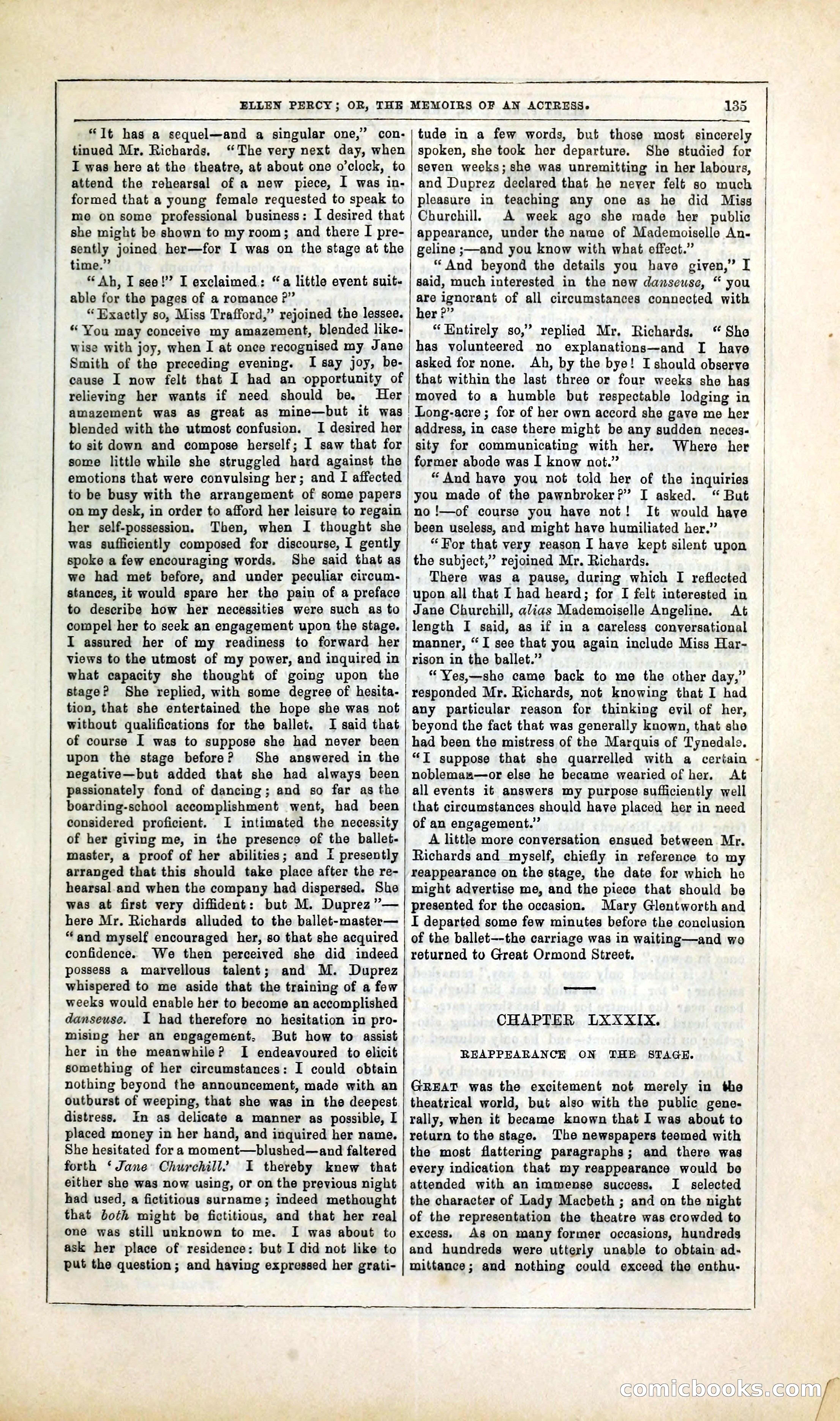 Ellen Percy; or, The Memoirs of an Actress — page 148 of 399