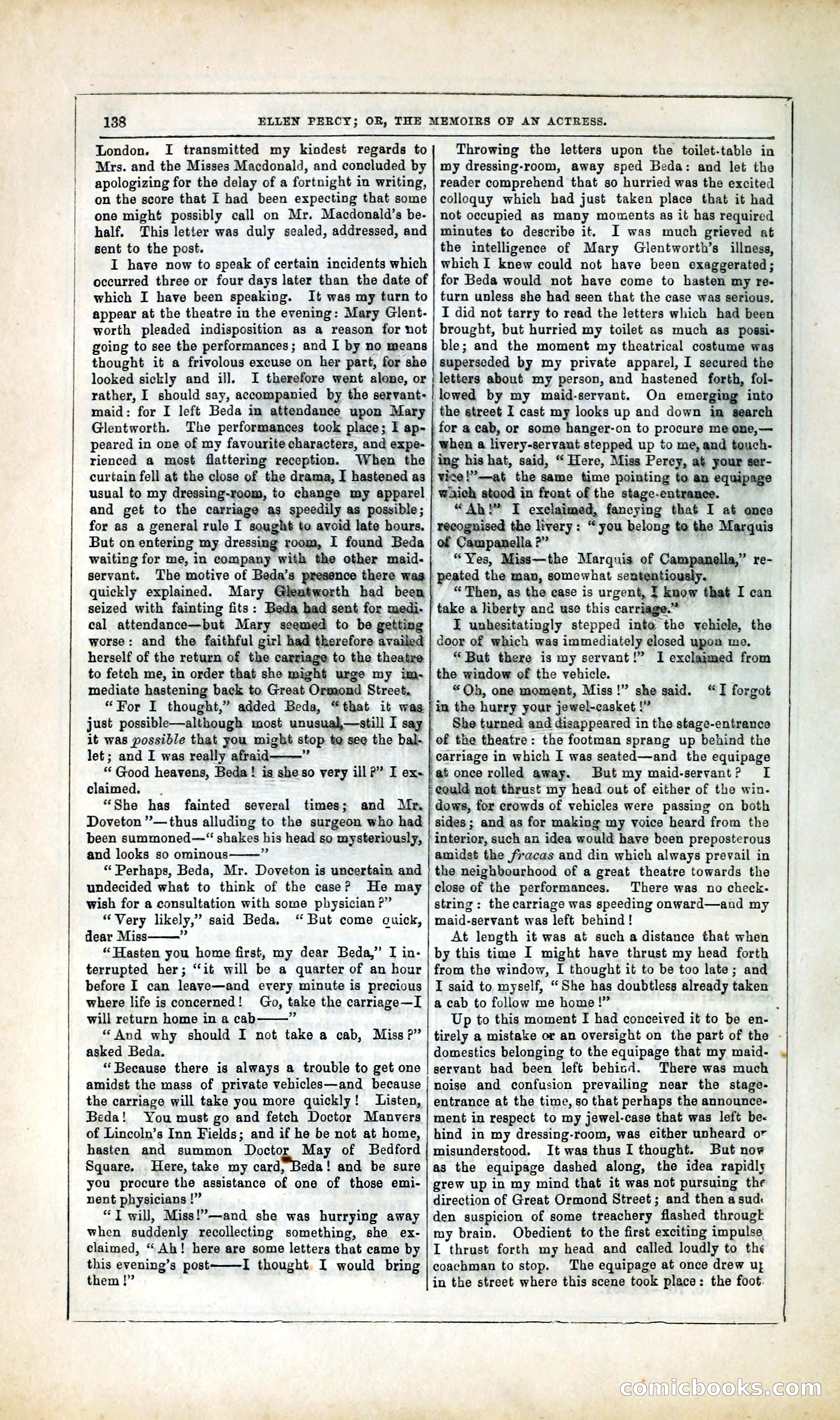 Ellen Percy; or, The Memoirs of an Actress — page 151 of 399