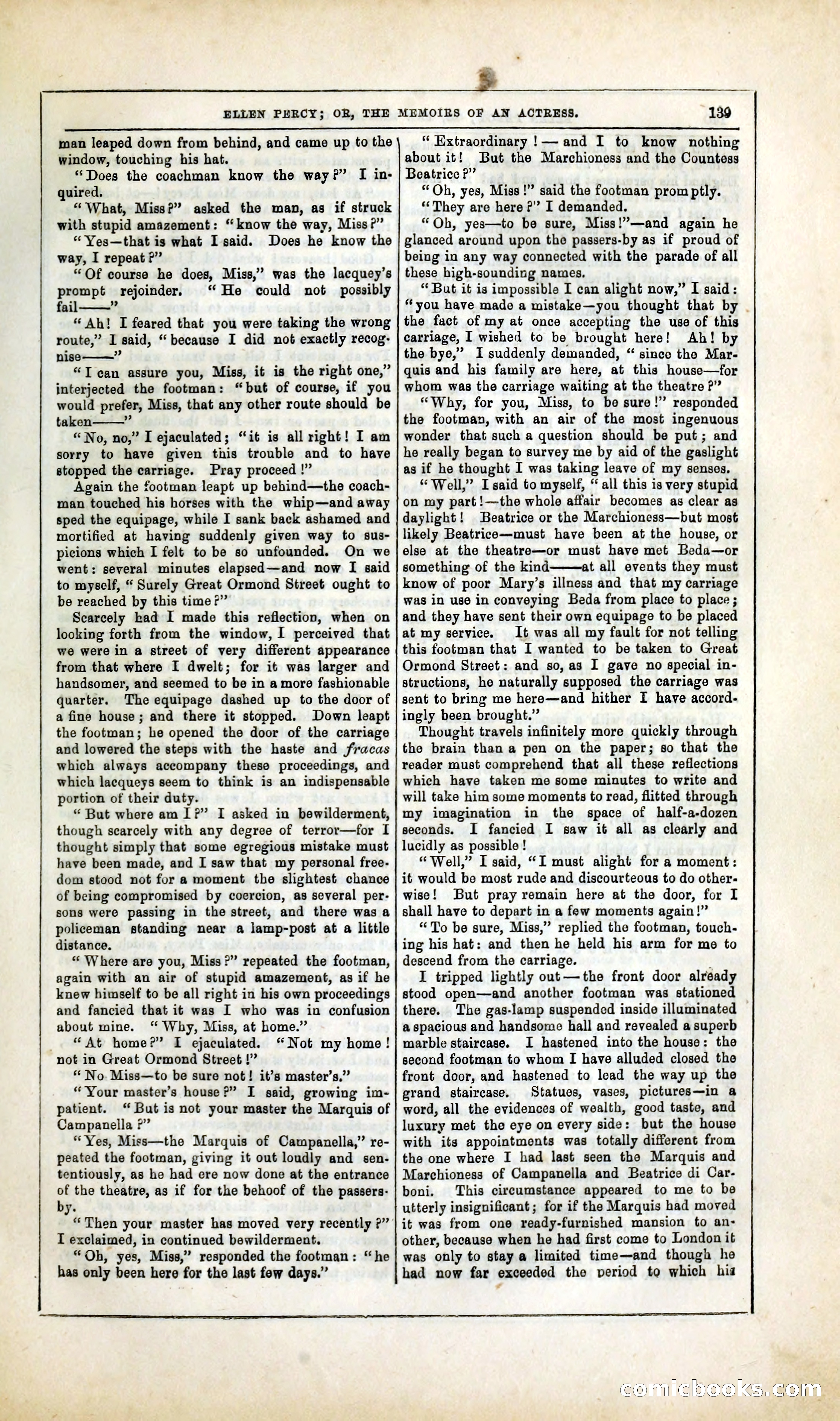 Ellen Percy; or, The Memoirs of an Actress — page 152 of 399