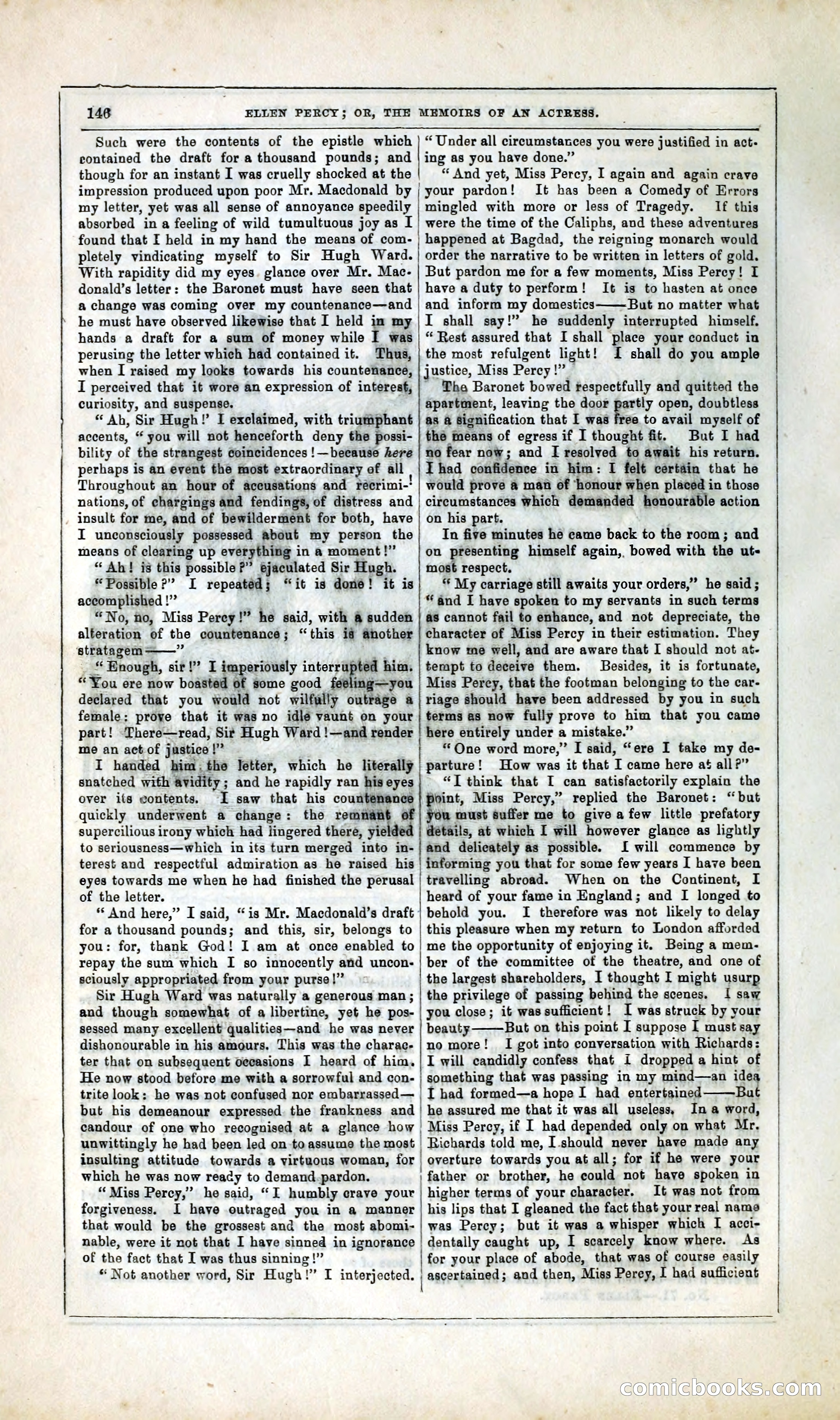 Ellen Percy; or, The Memoirs of an Actress — page 159 of 399