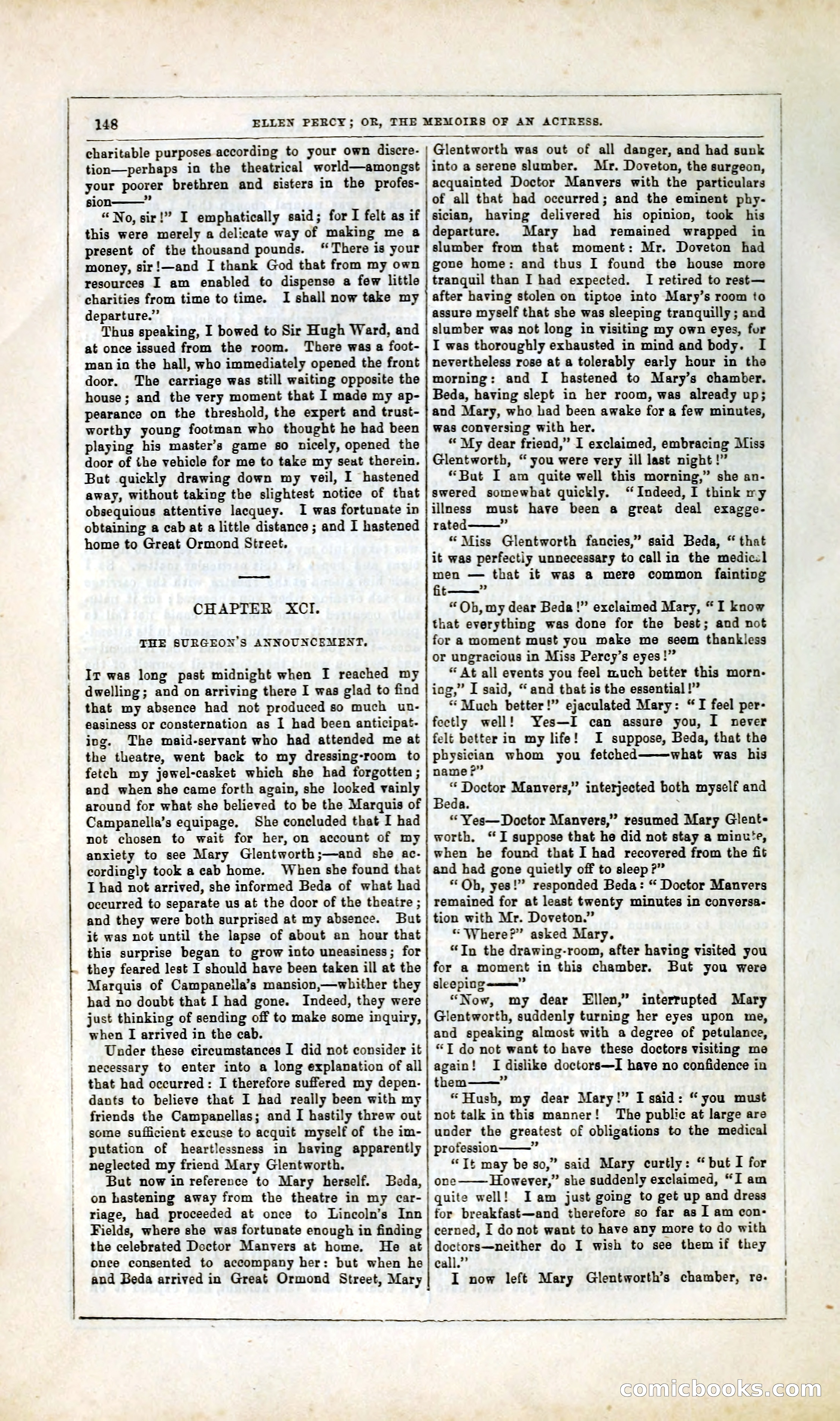 Ellen Percy; or, The Memoirs of an Actress — page 161 of 399
