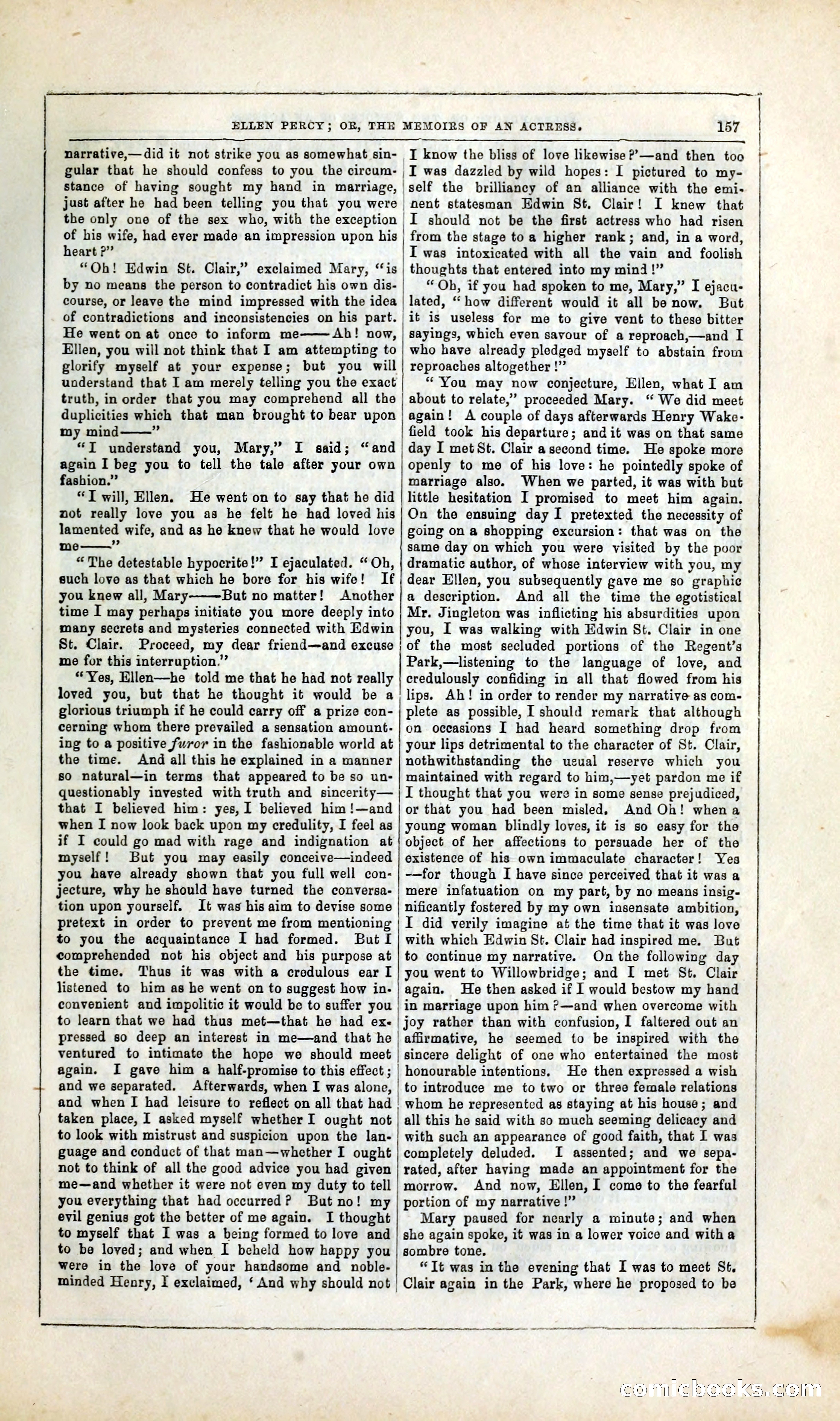 Ellen Percy; or, The Memoirs of an Actress — page 170 of 399