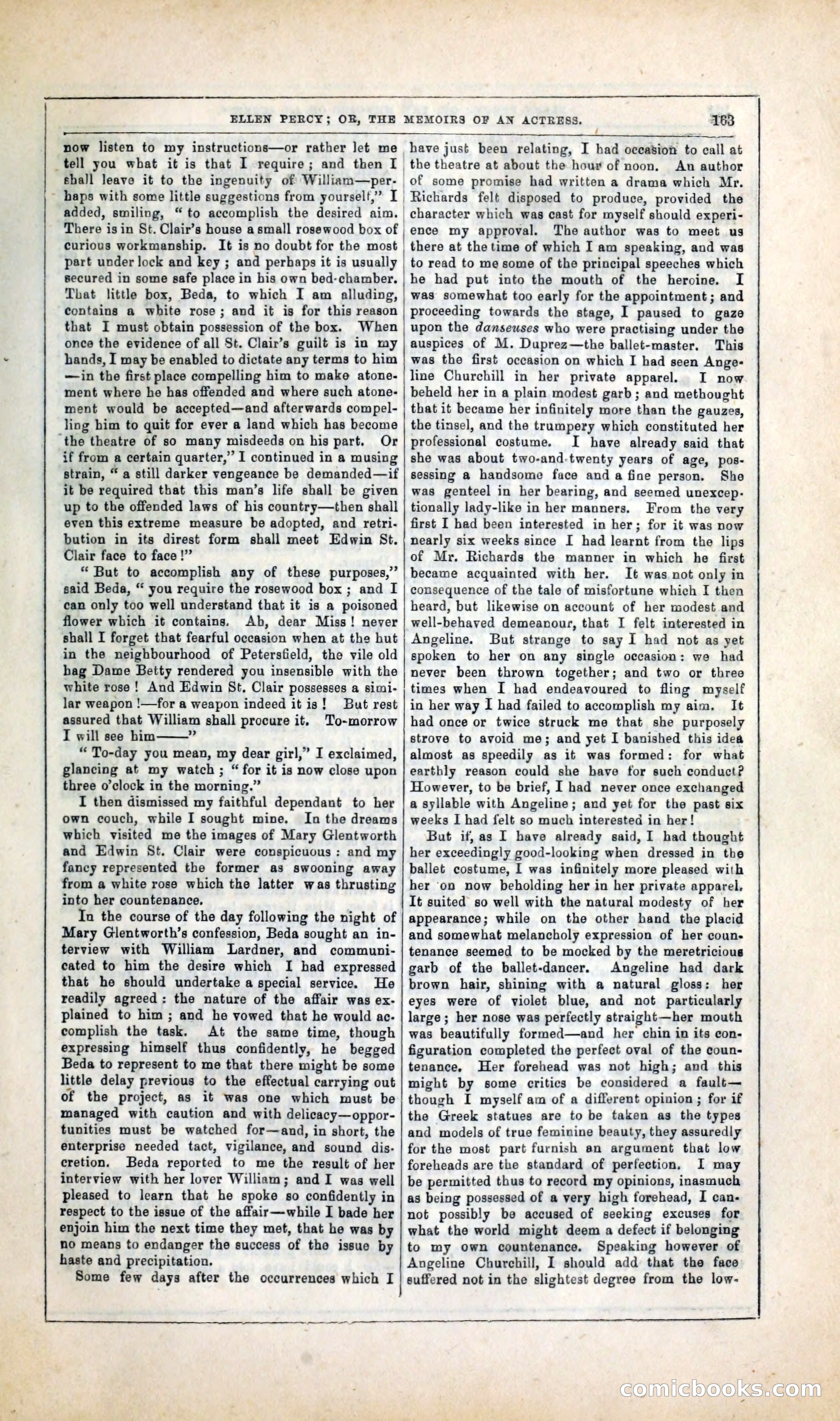 Ellen Percy; or, The Memoirs of an Actress — page 176 of 399