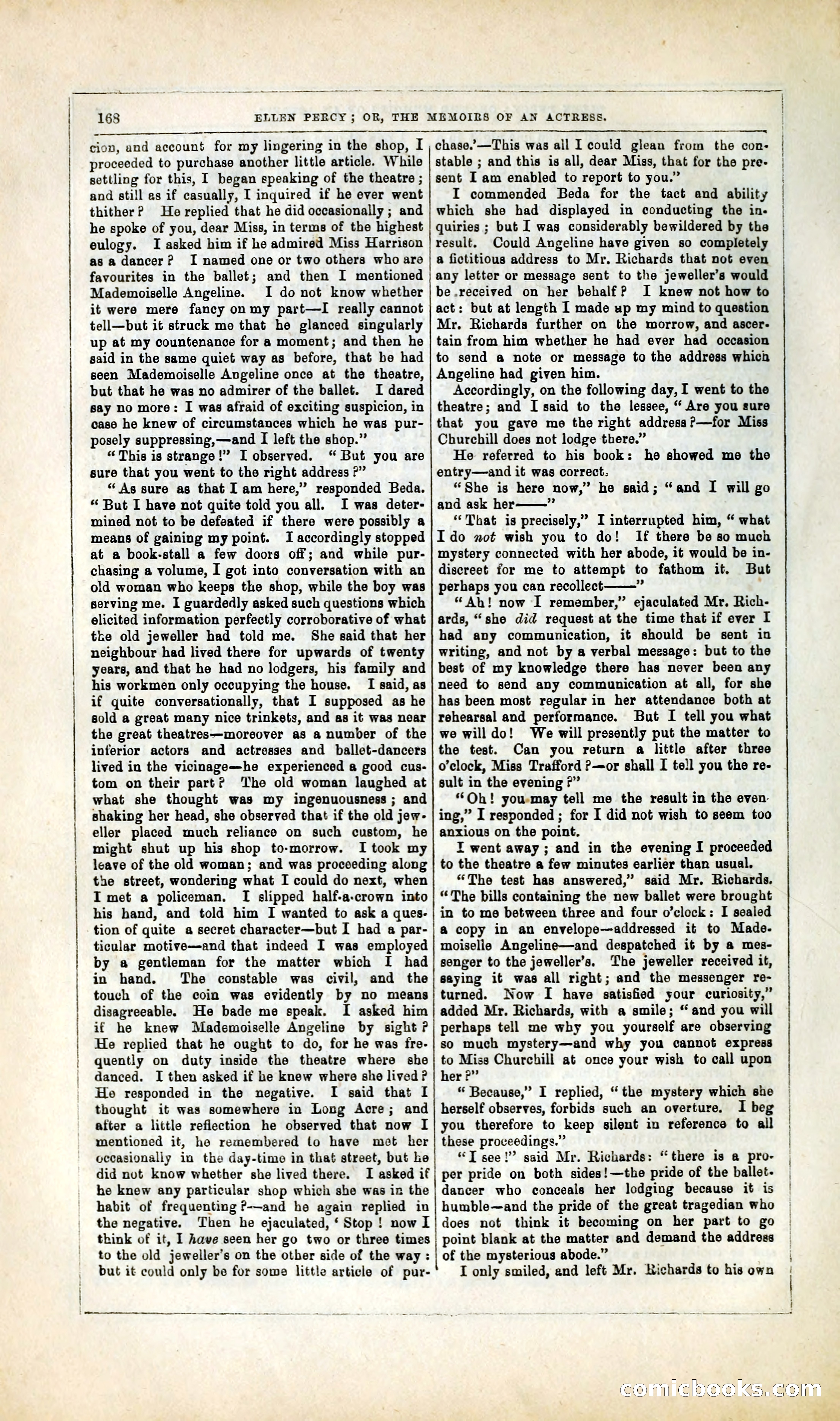 Ellen Percy; or, The Memoirs of an Actress — page 181 of 399