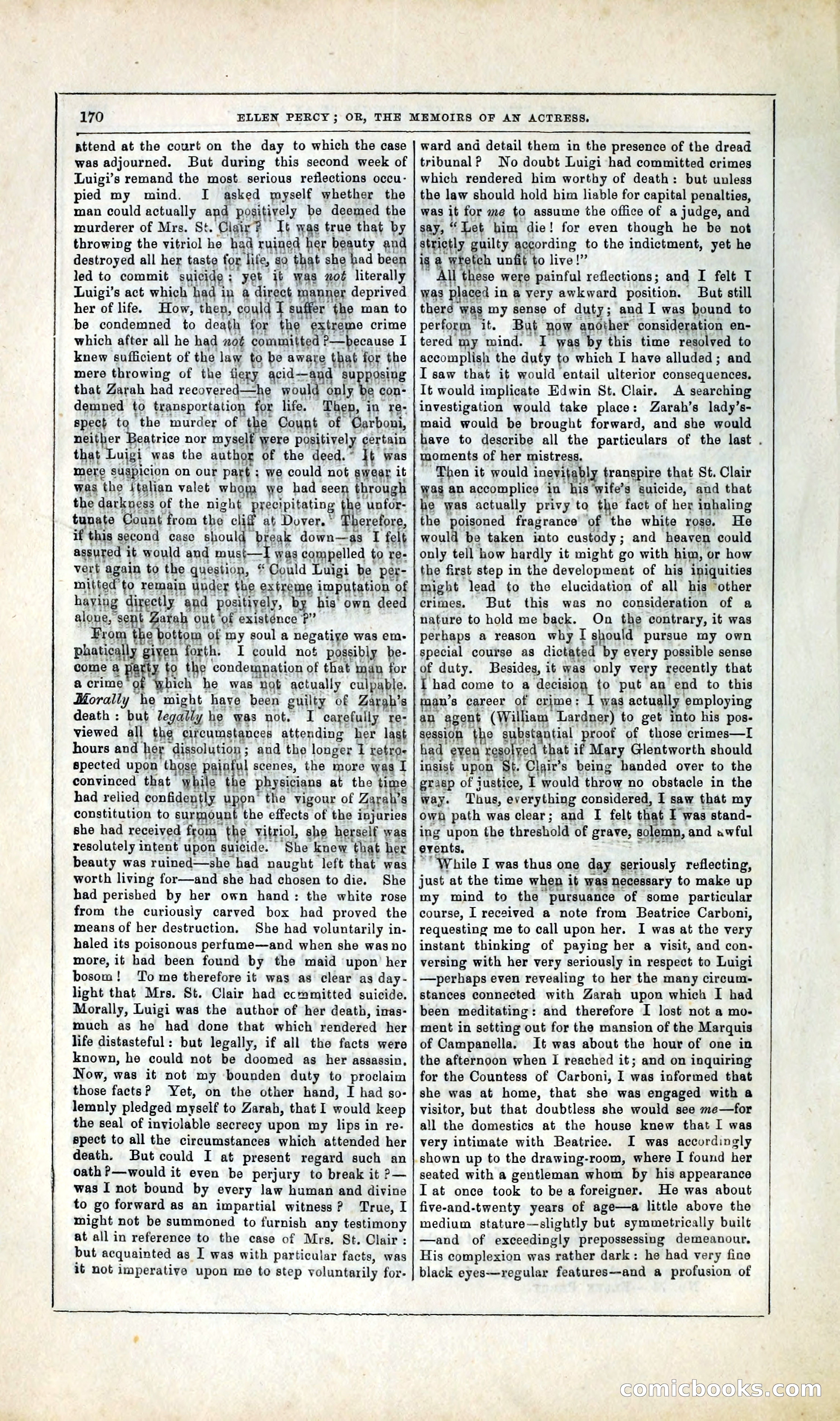 Ellen Percy; or, The Memoirs of an Actress — page 183 of 399