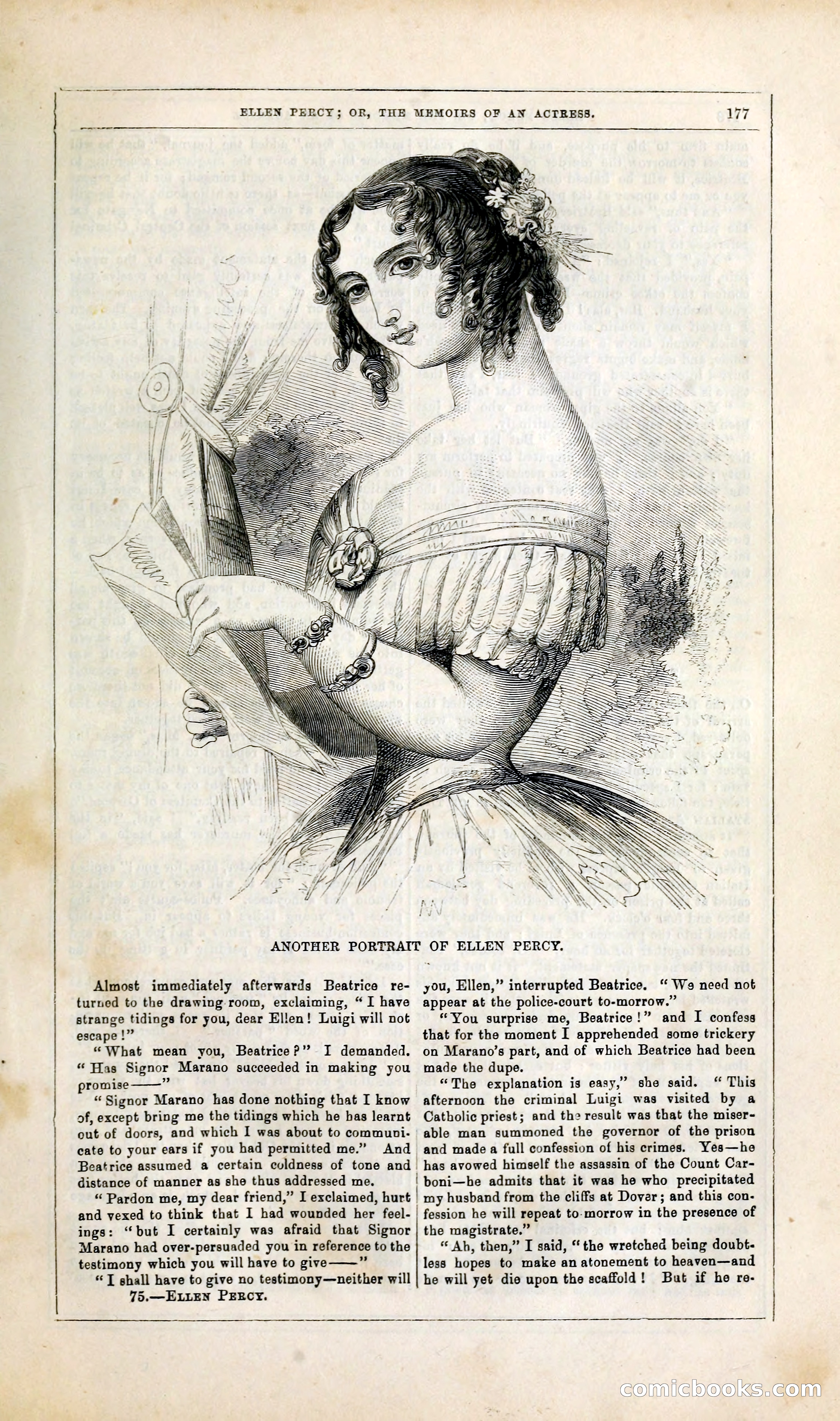 Ellen Percy; or, The Memoirs of an Actress — page 190 of 399