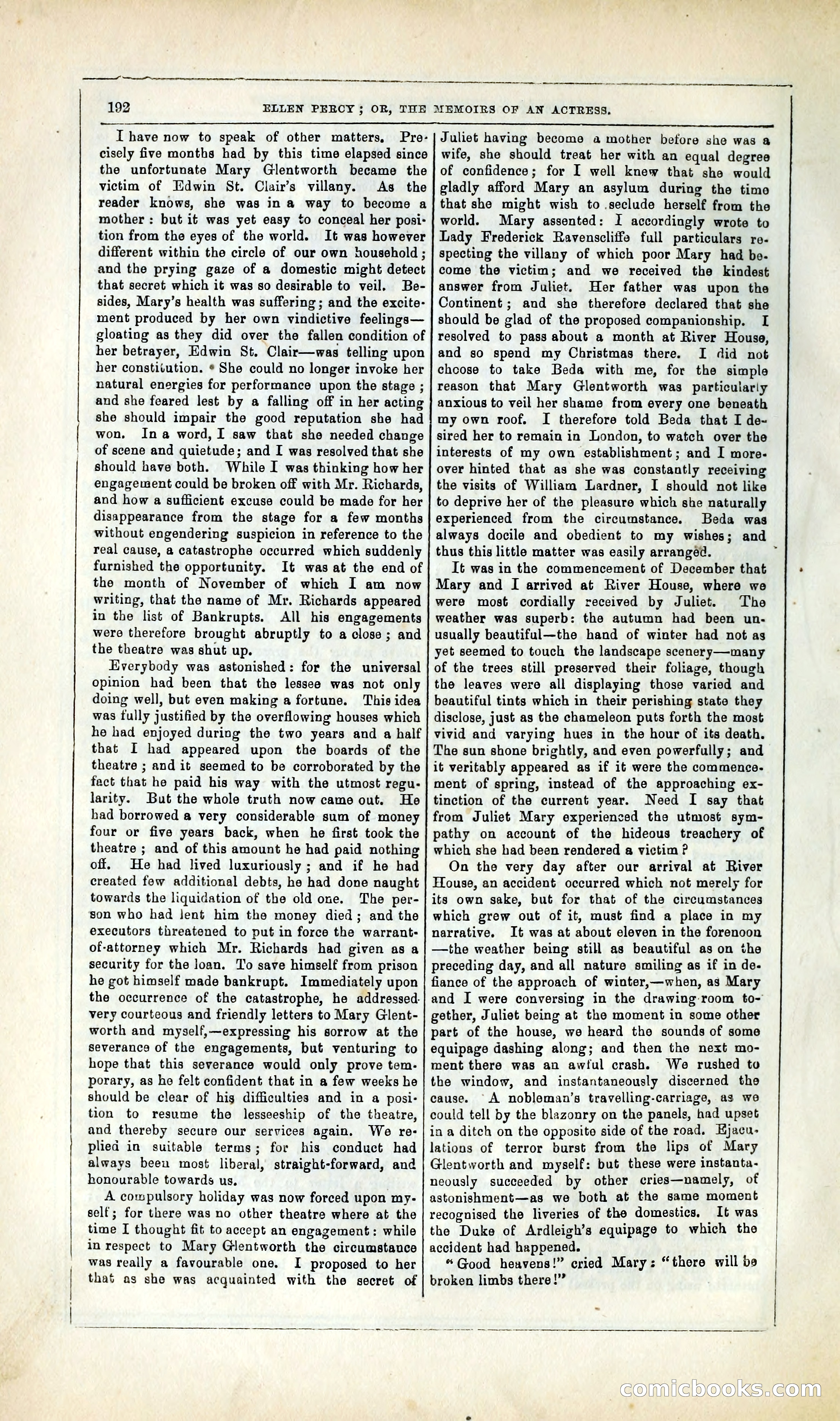 Ellen Percy; or, The Memoirs of an Actress — page 205 of 399