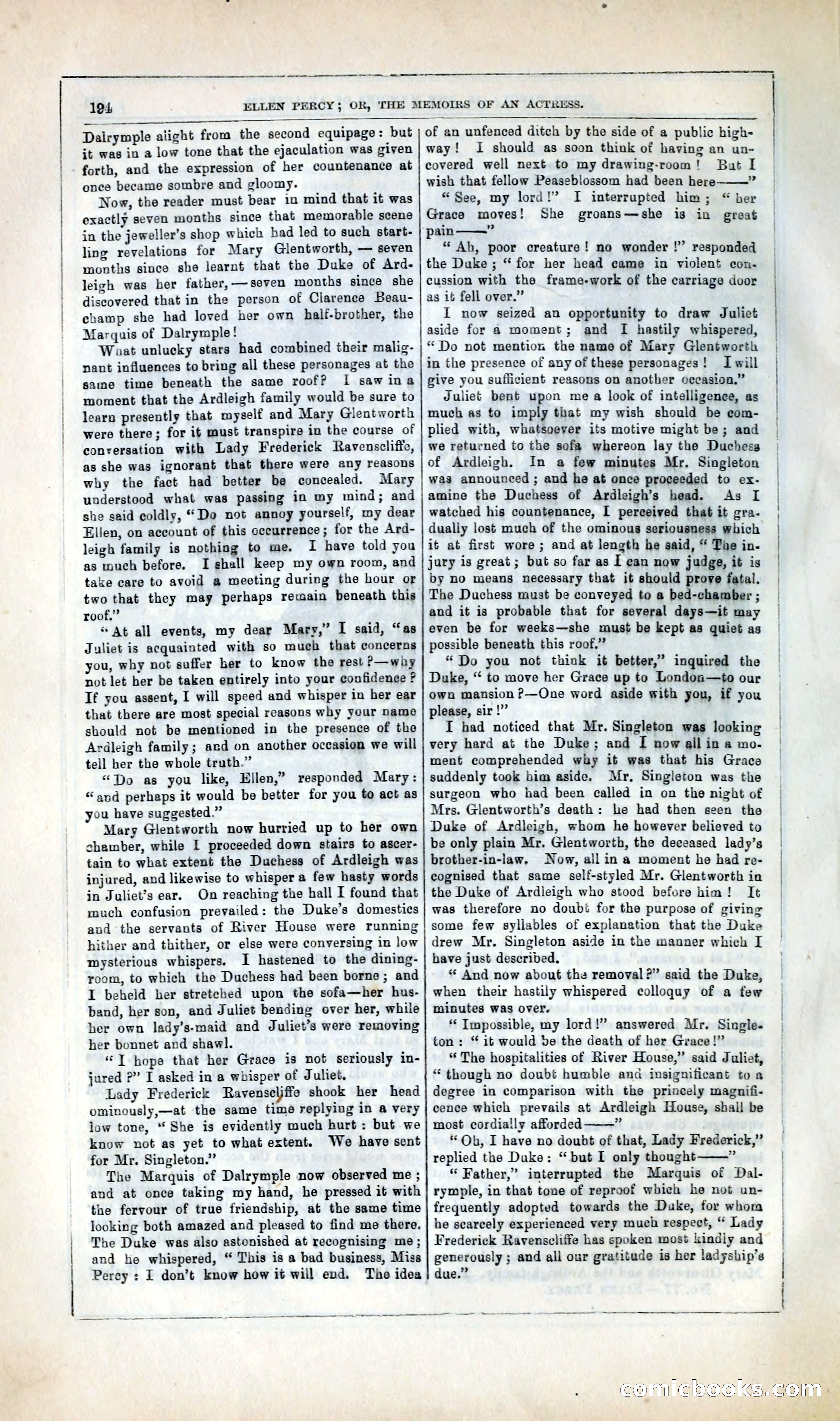 Ellen Percy; or, The Memoirs of an Actress — page 207 of 399