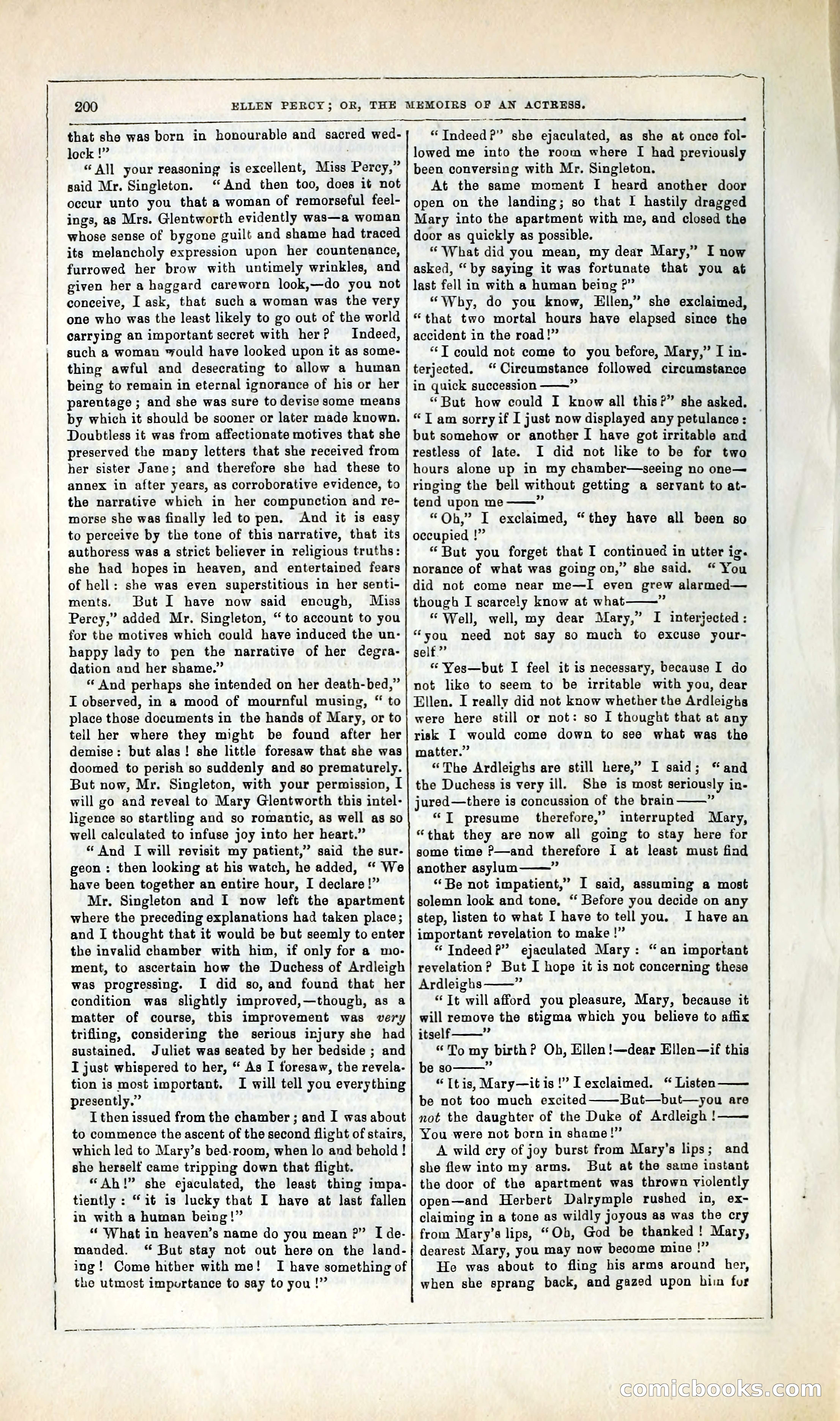 Ellen Percy; or, The Memoirs of an Actress — page 213 of 399