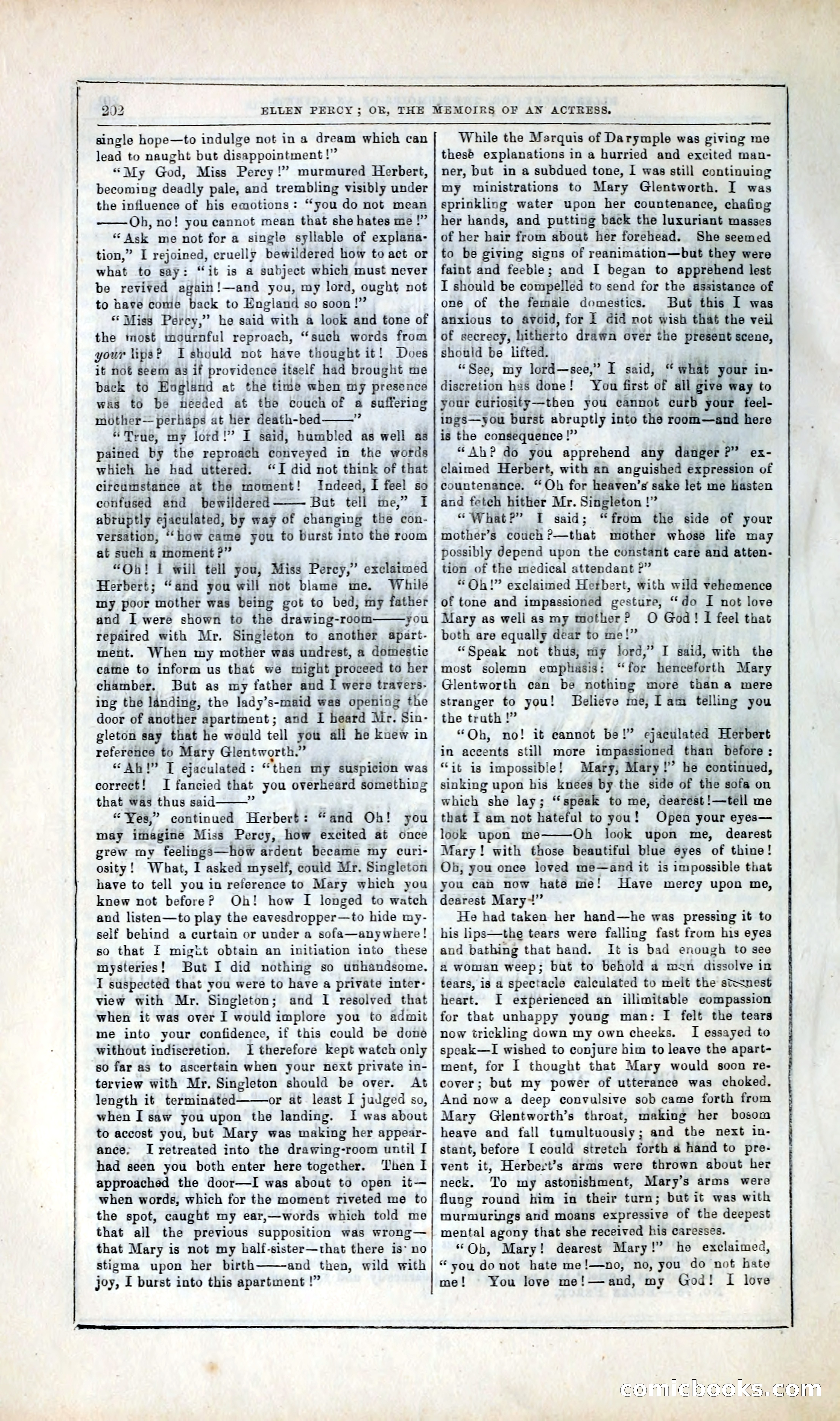 Ellen Percy; or, The Memoirs of an Actress — page 215 of 399