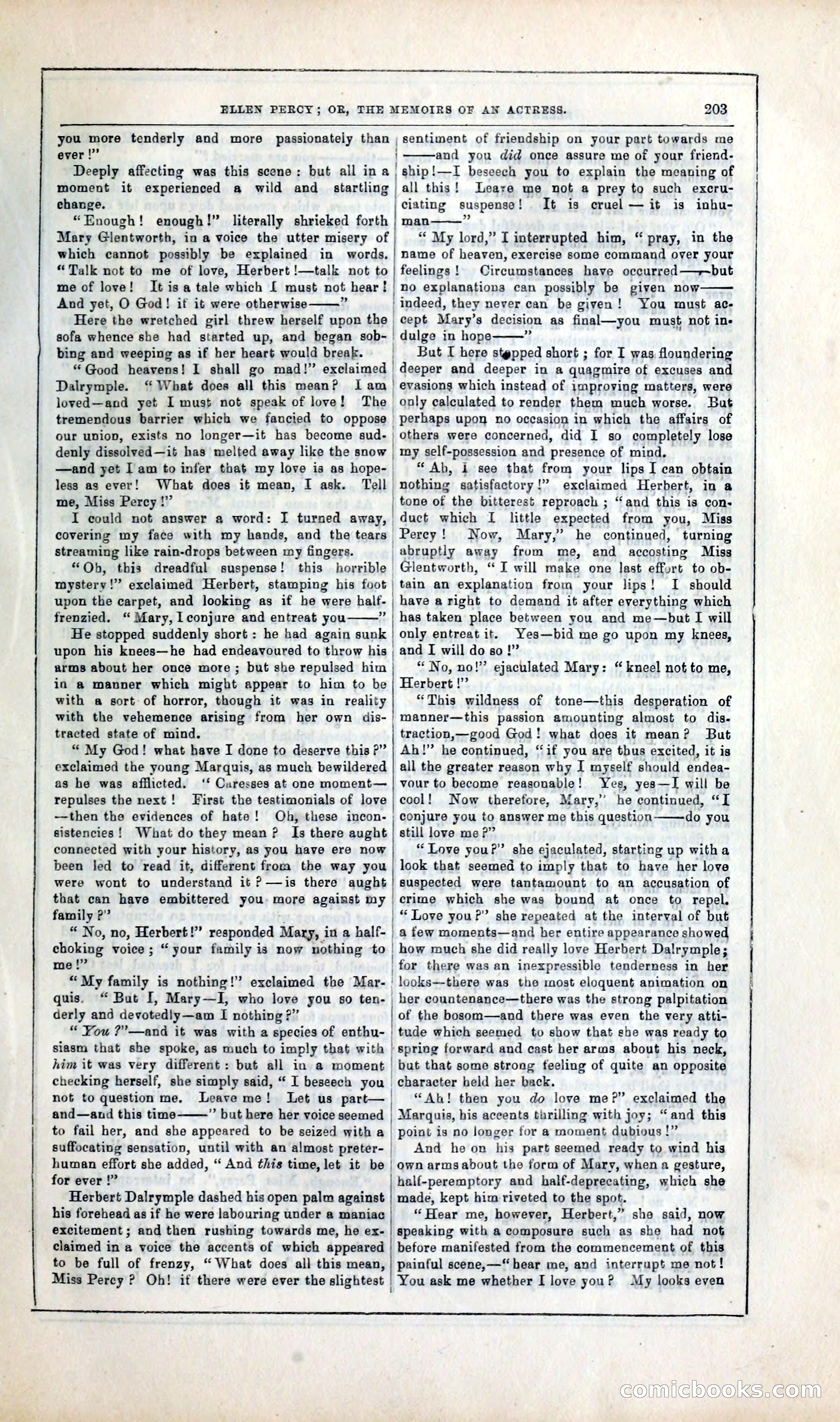 Ellen Percy; or, The Memoirs of an Actress — page 216 of 399