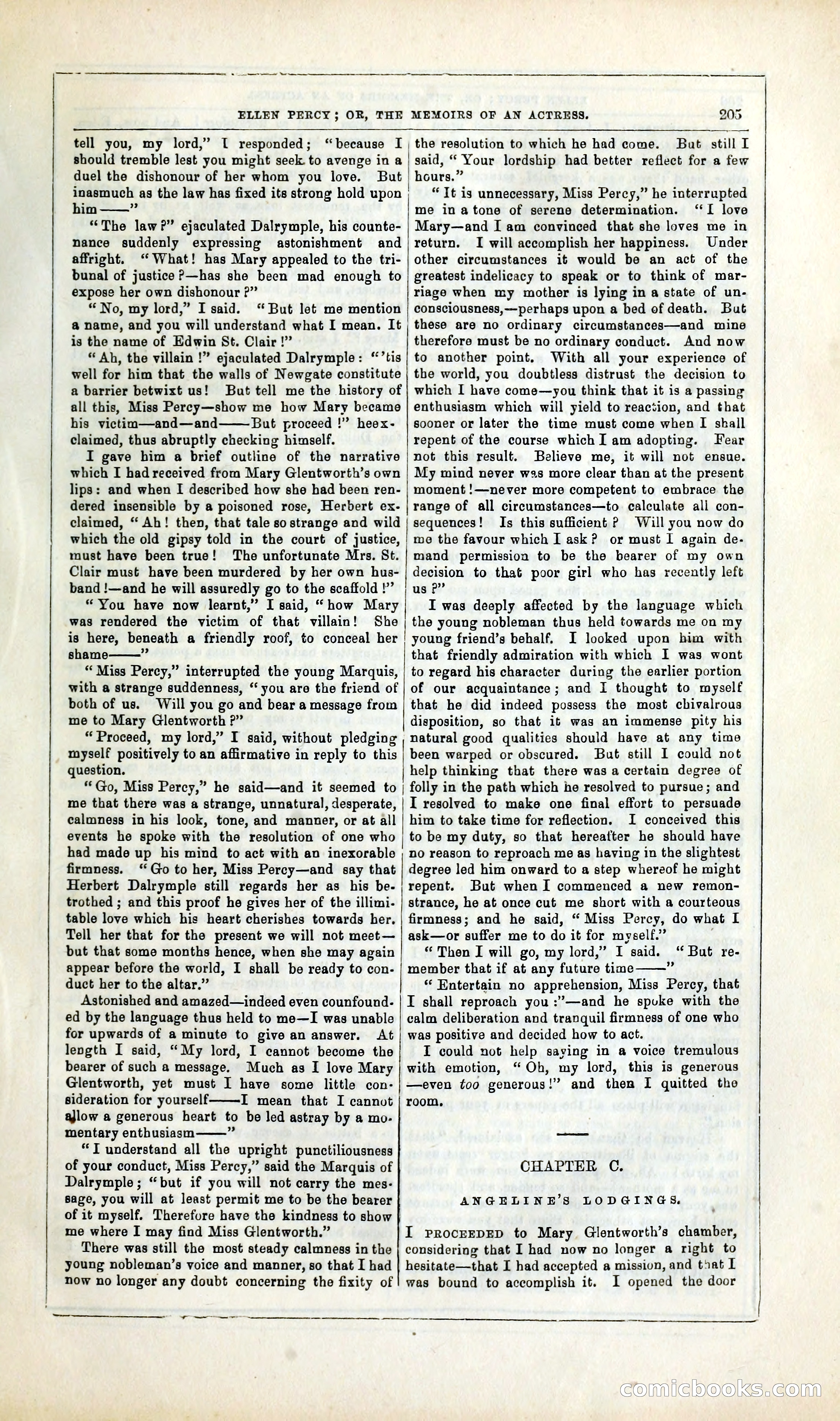 Ellen Percy; or, The Memoirs of an Actress — page 218 of 399