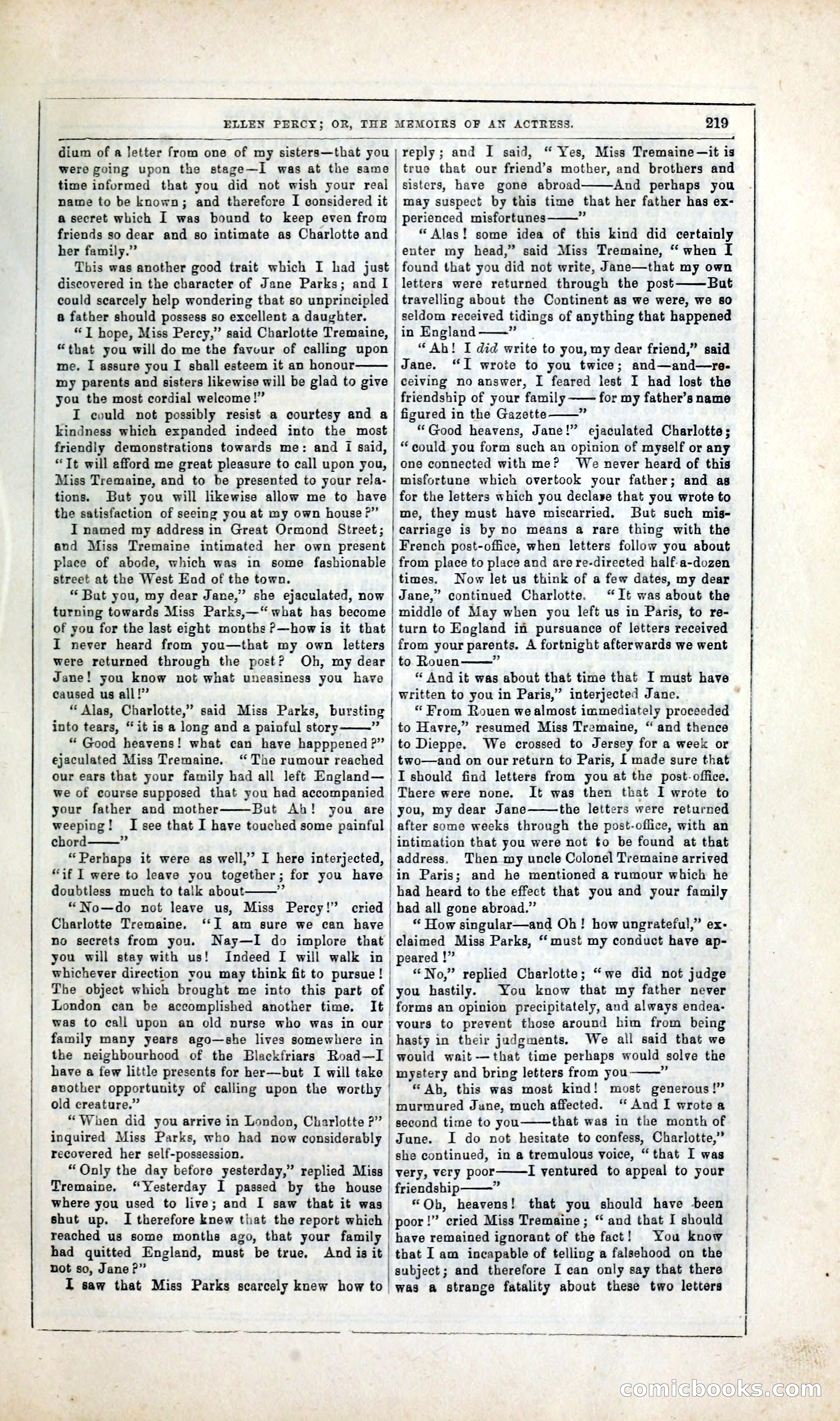 Ellen Percy; or, The Memoirs of an Actress — page 232 of 399