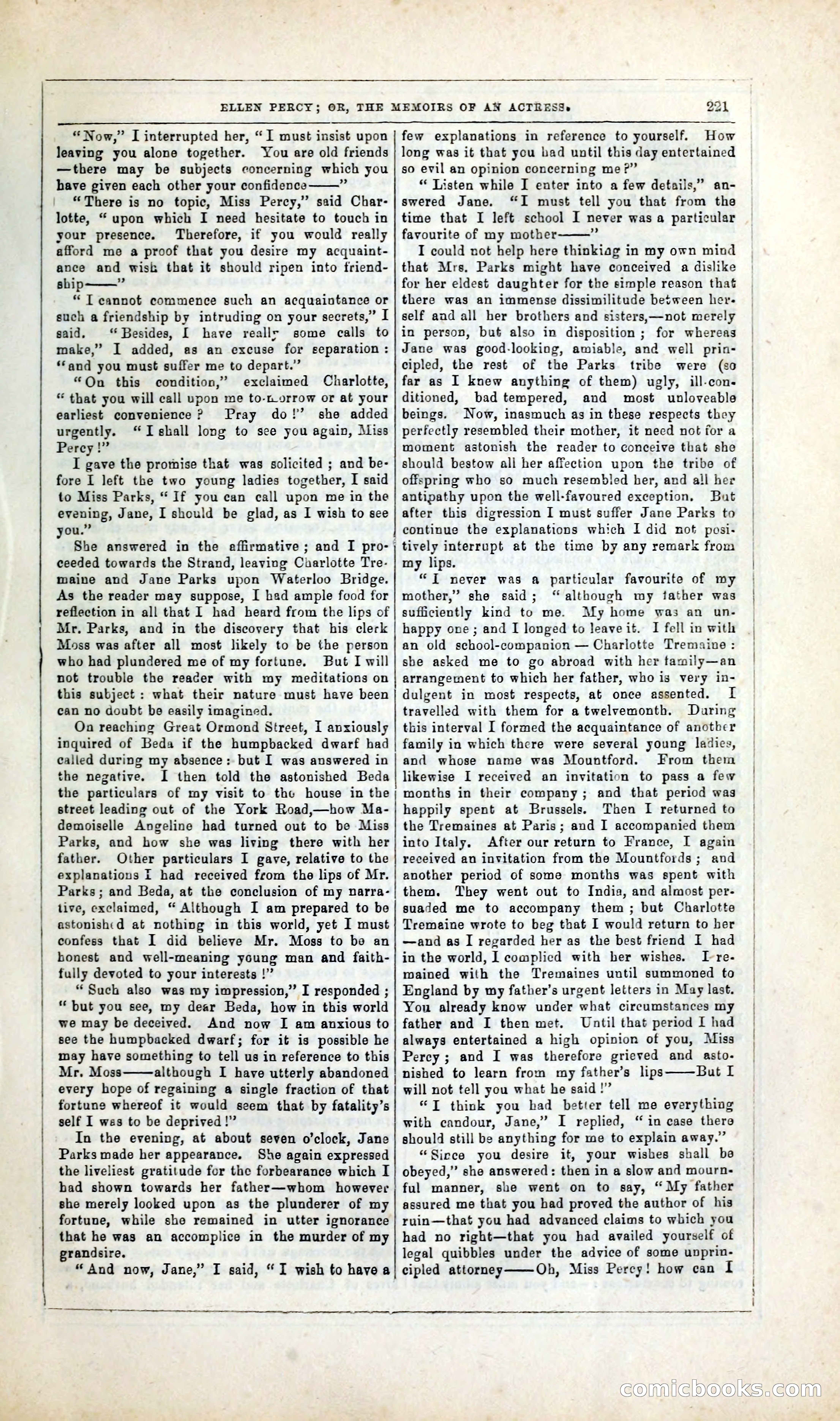 Ellen Percy; or, The Memoirs of an Actress — page 234 of 399
