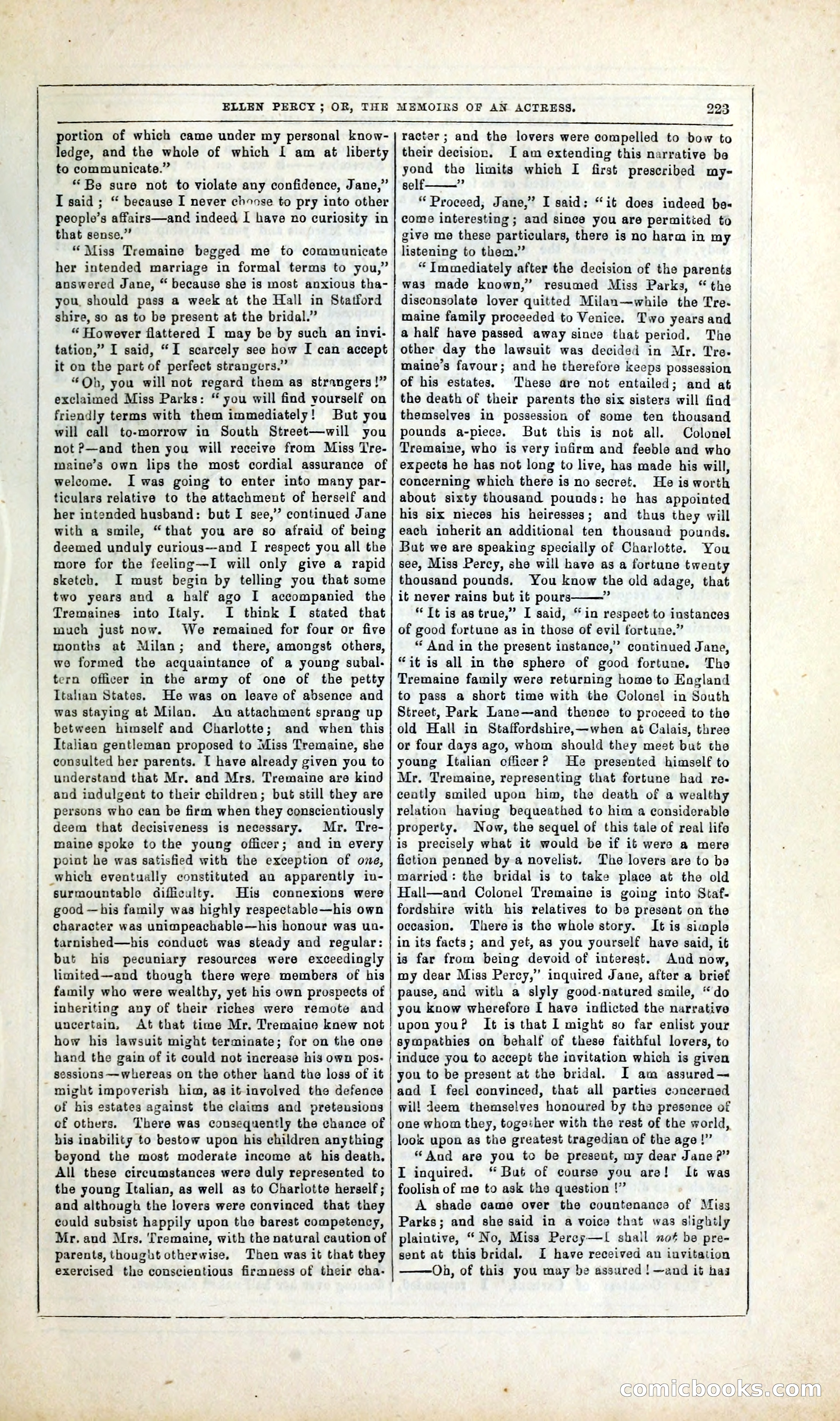 Ellen Percy; or, The Memoirs of an Actress — page 236 of 399