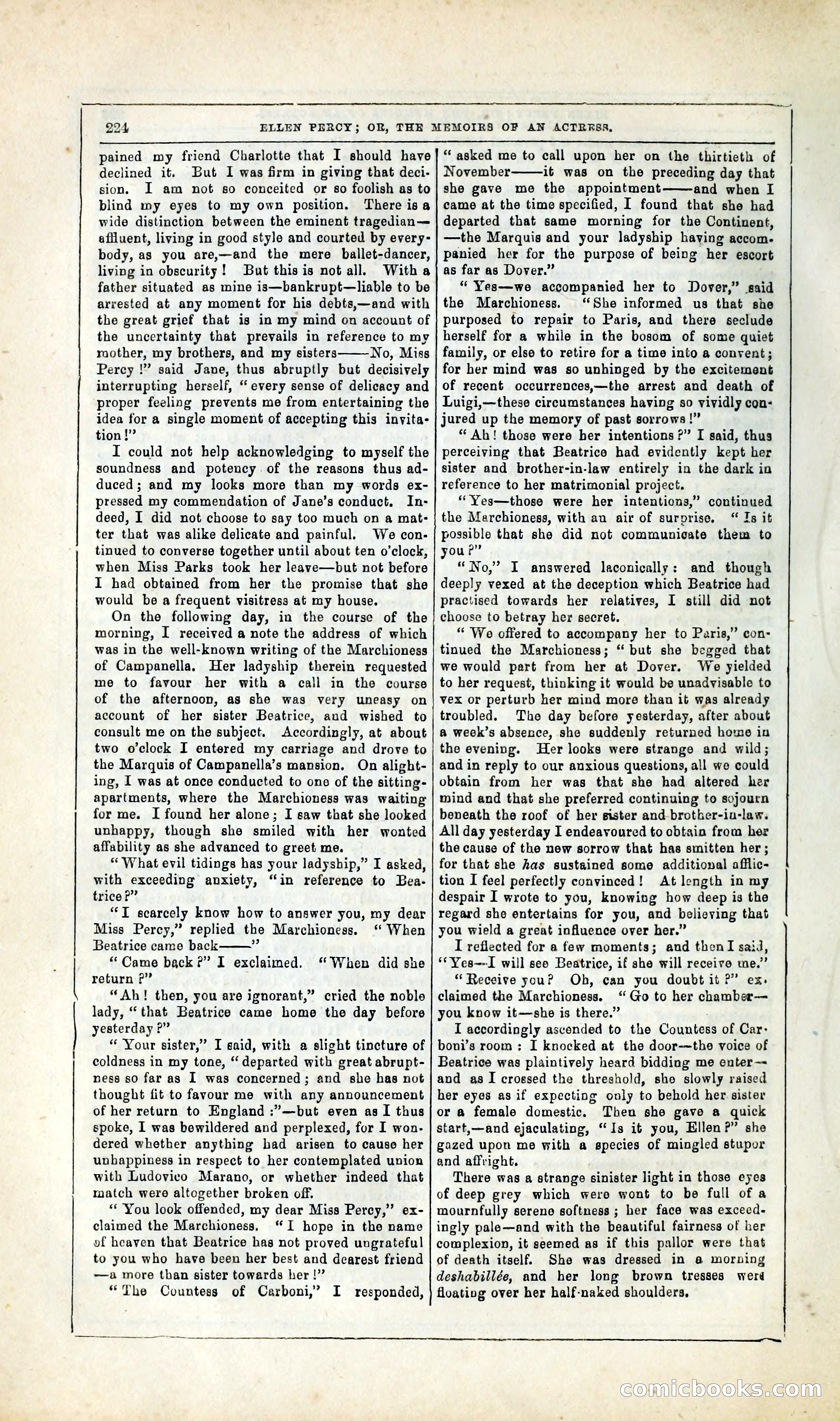 Ellen Percy; or, The Memoirs of an Actress — page 237 of 399