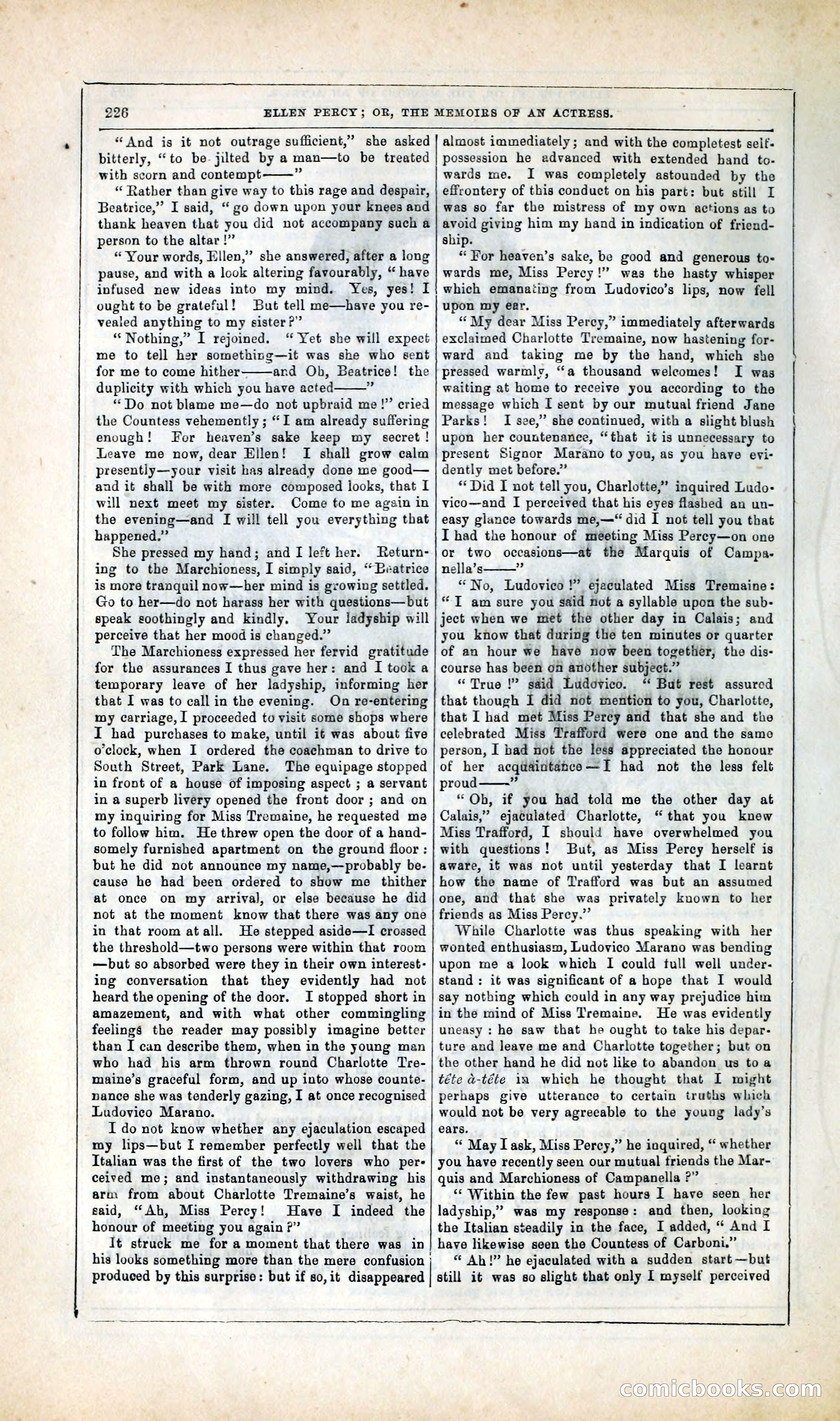 Ellen Percy; or, The Memoirs of an Actress — page 239 of 399