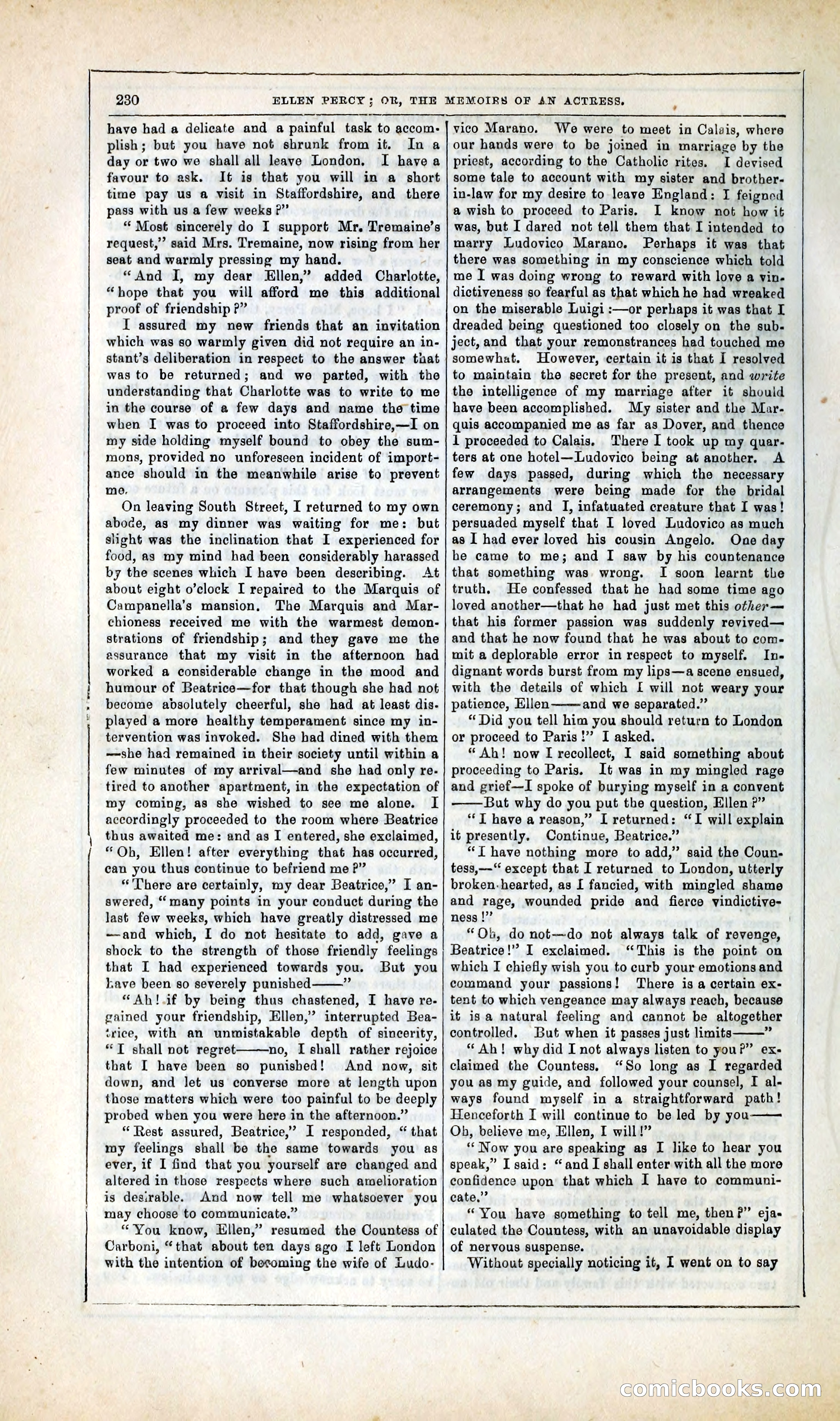 Ellen Percy; or, The Memoirs of an Actress — page 243 of 399