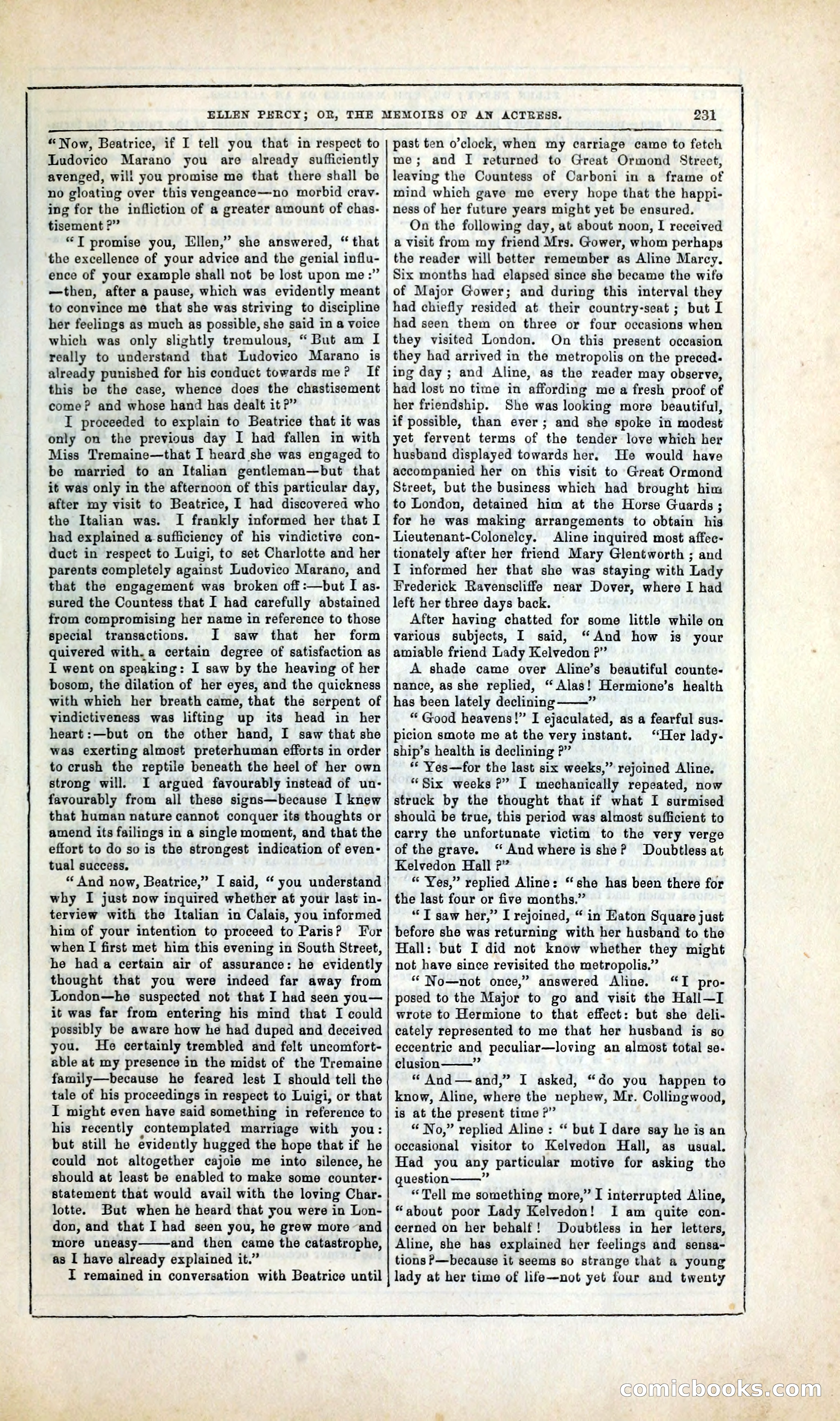 Ellen Percy; or, The Memoirs of an Actress — page 244 of 399