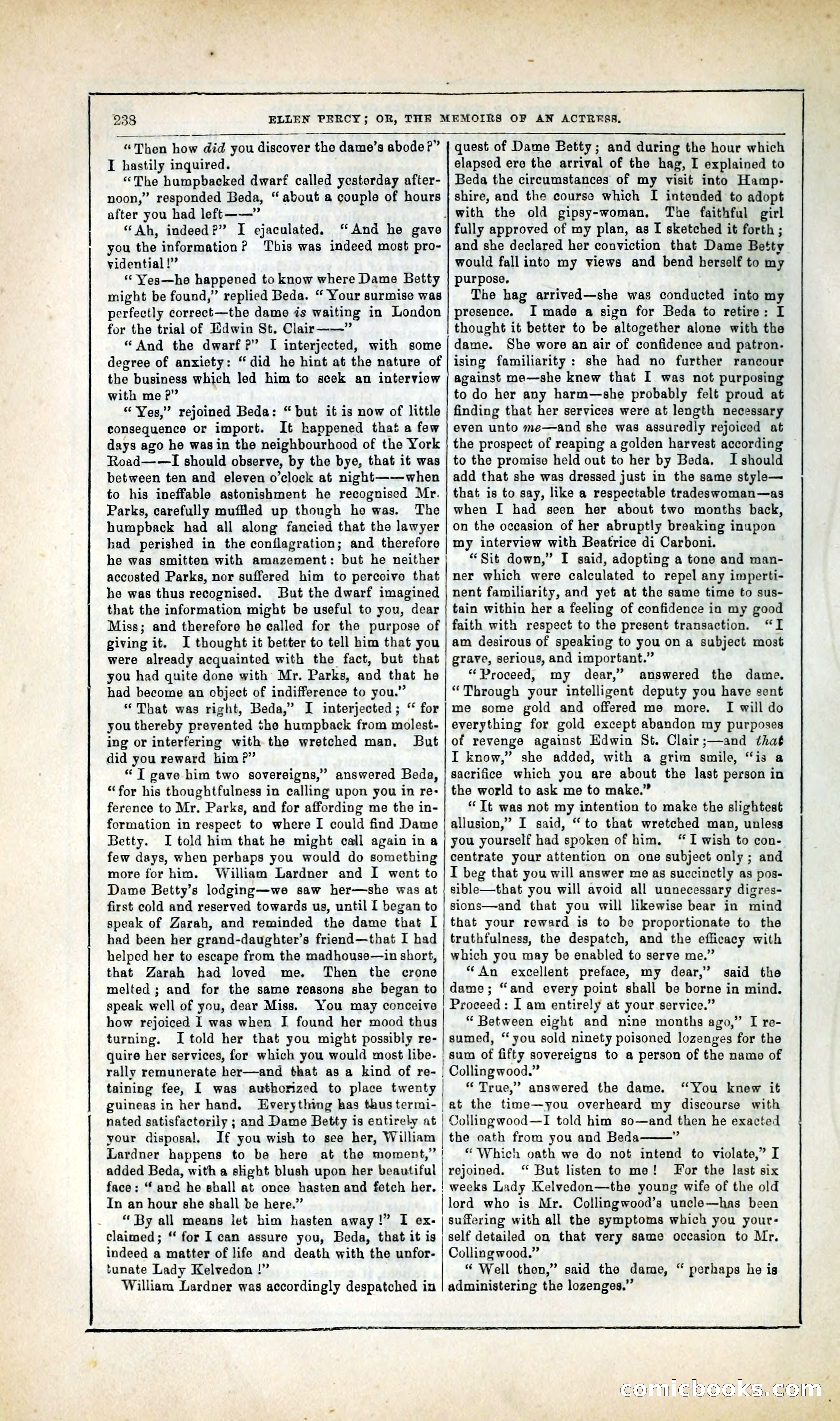 Ellen Percy; or, The Memoirs of an Actress — page 251 of 399