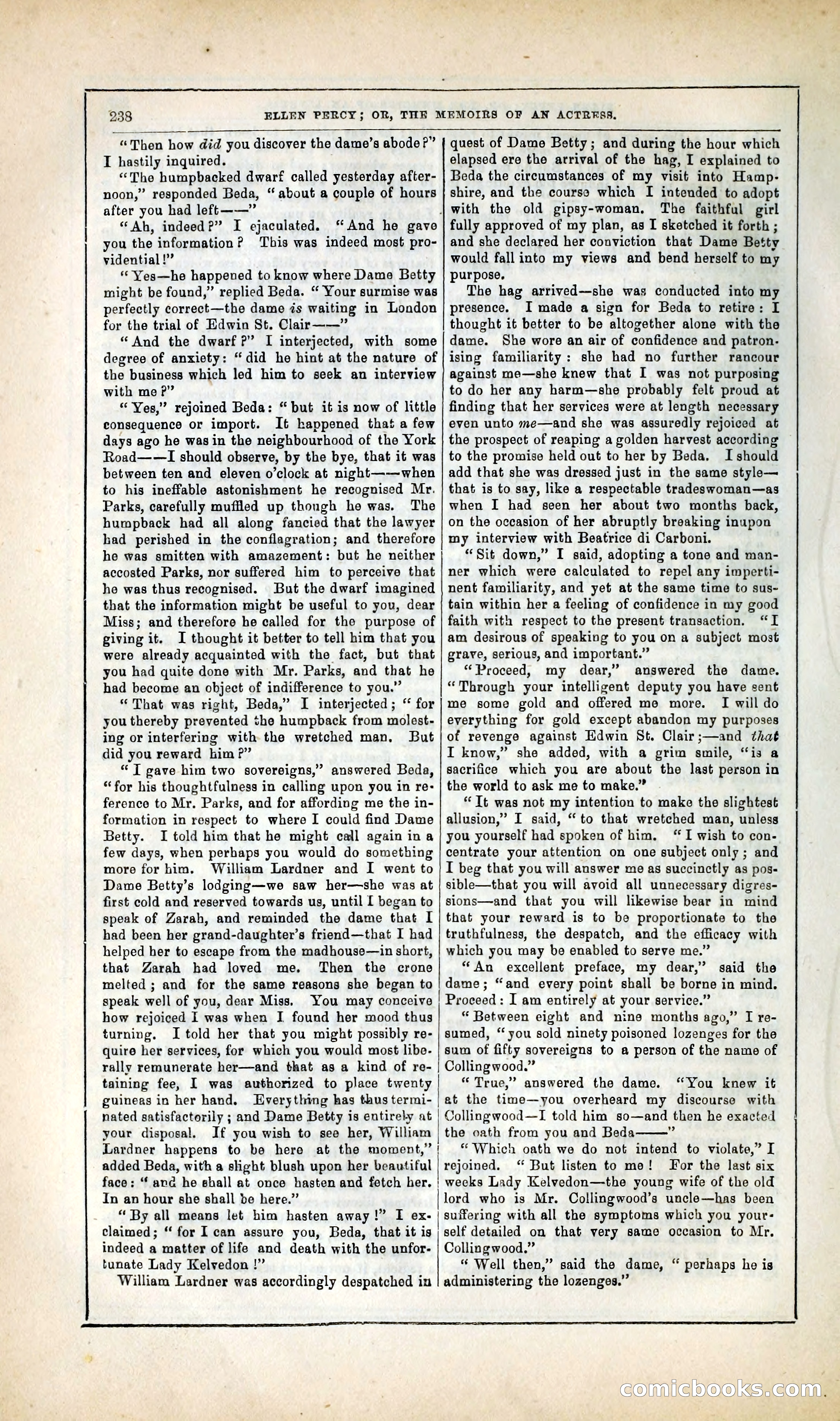 Ellen Percy; or, The Memoirs of an Actress — page 261 of 399