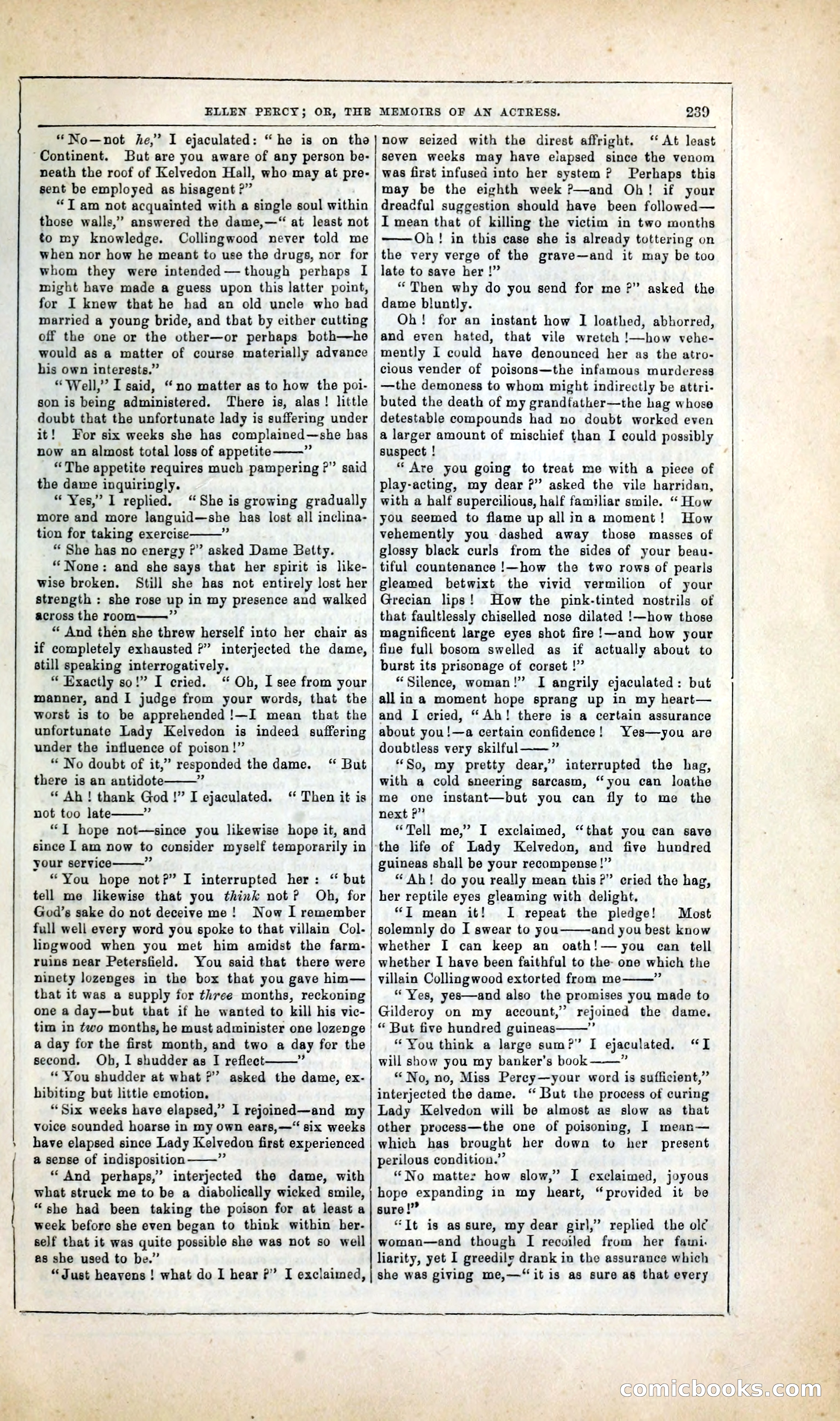 Ellen Percy; or, The Memoirs of an Actress — page 262 of 399