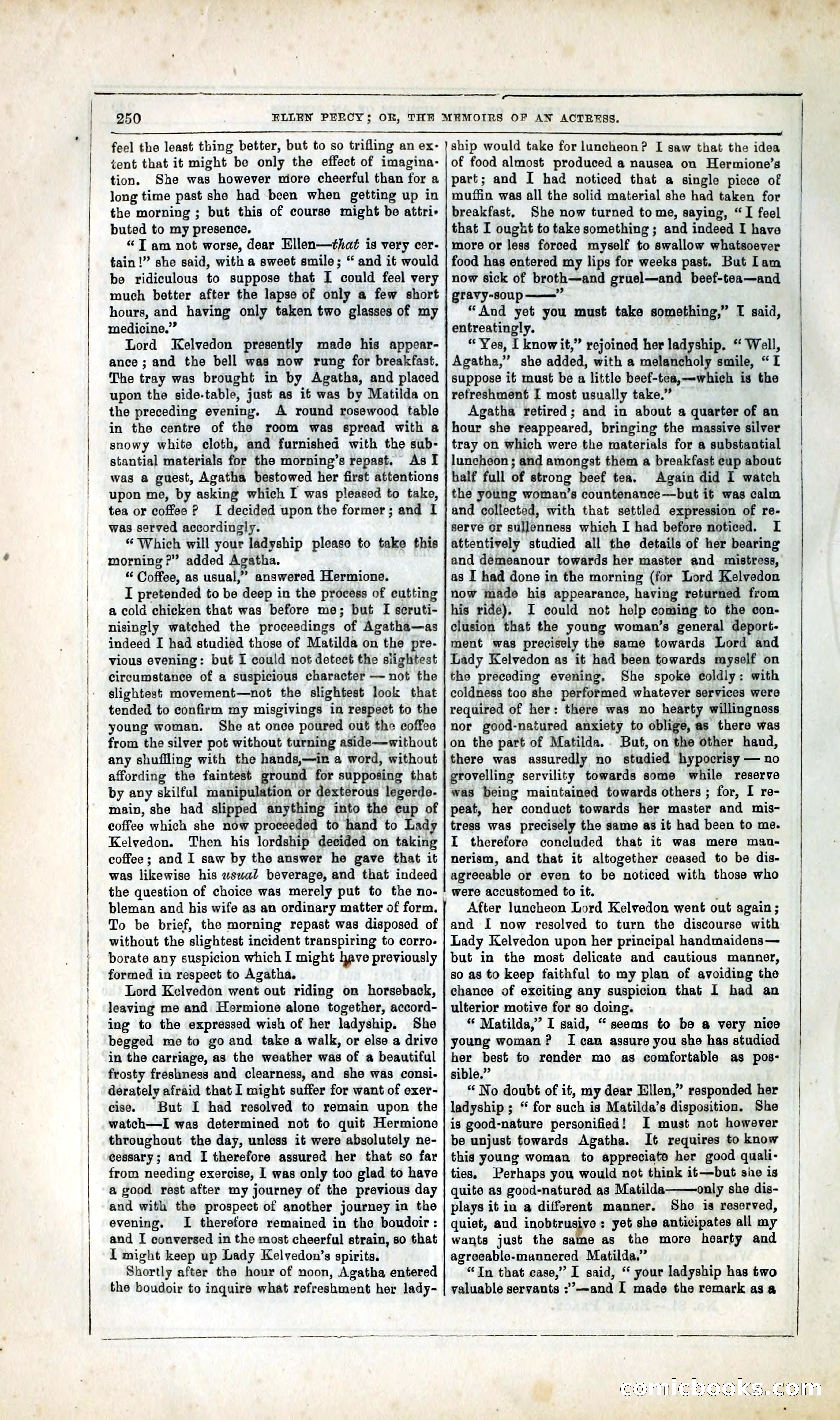 Ellen Percy; or, The Memoirs of an Actress — page 263 of 399