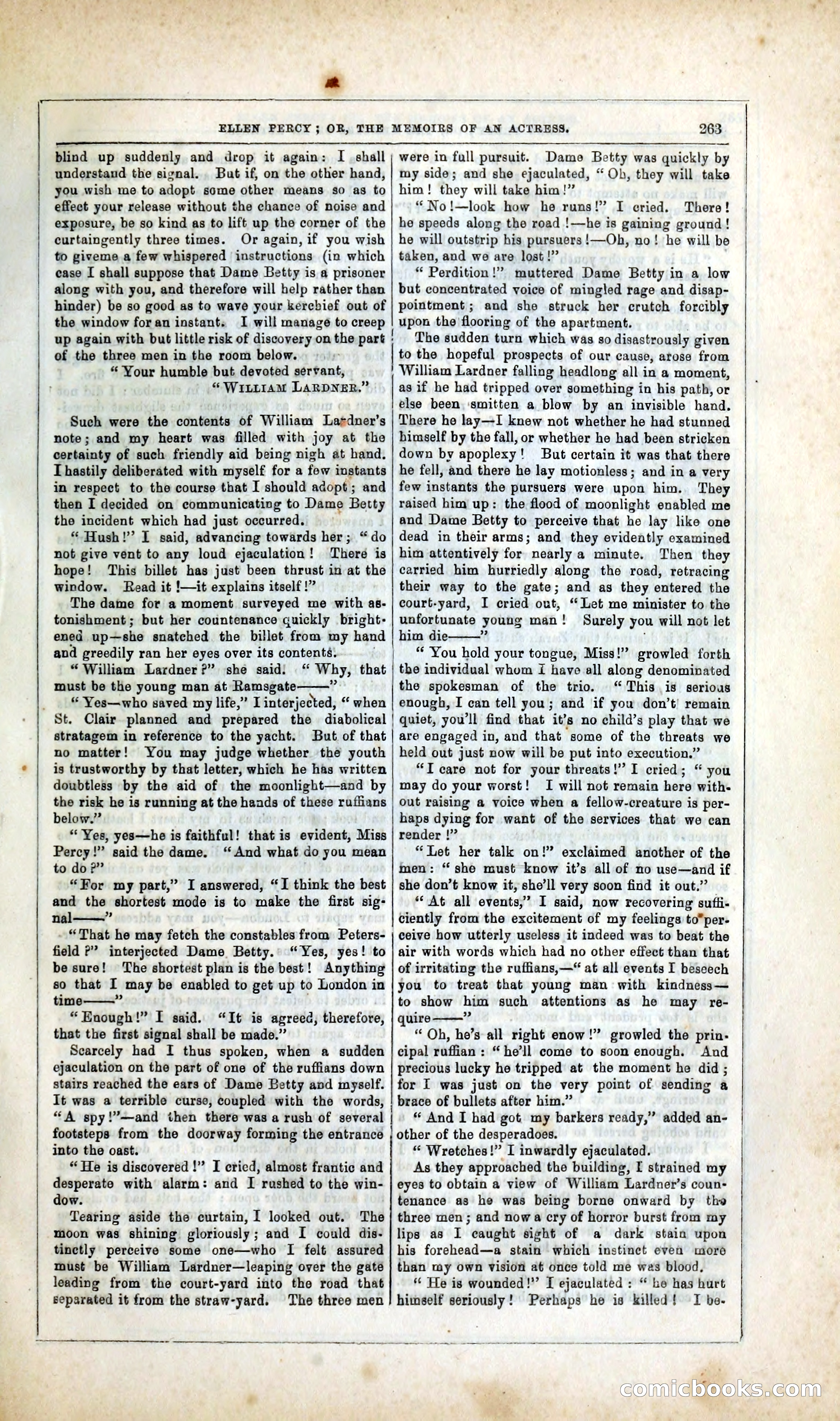 Ellen Percy; or, The Memoirs of an Actress — page 276 of 399
