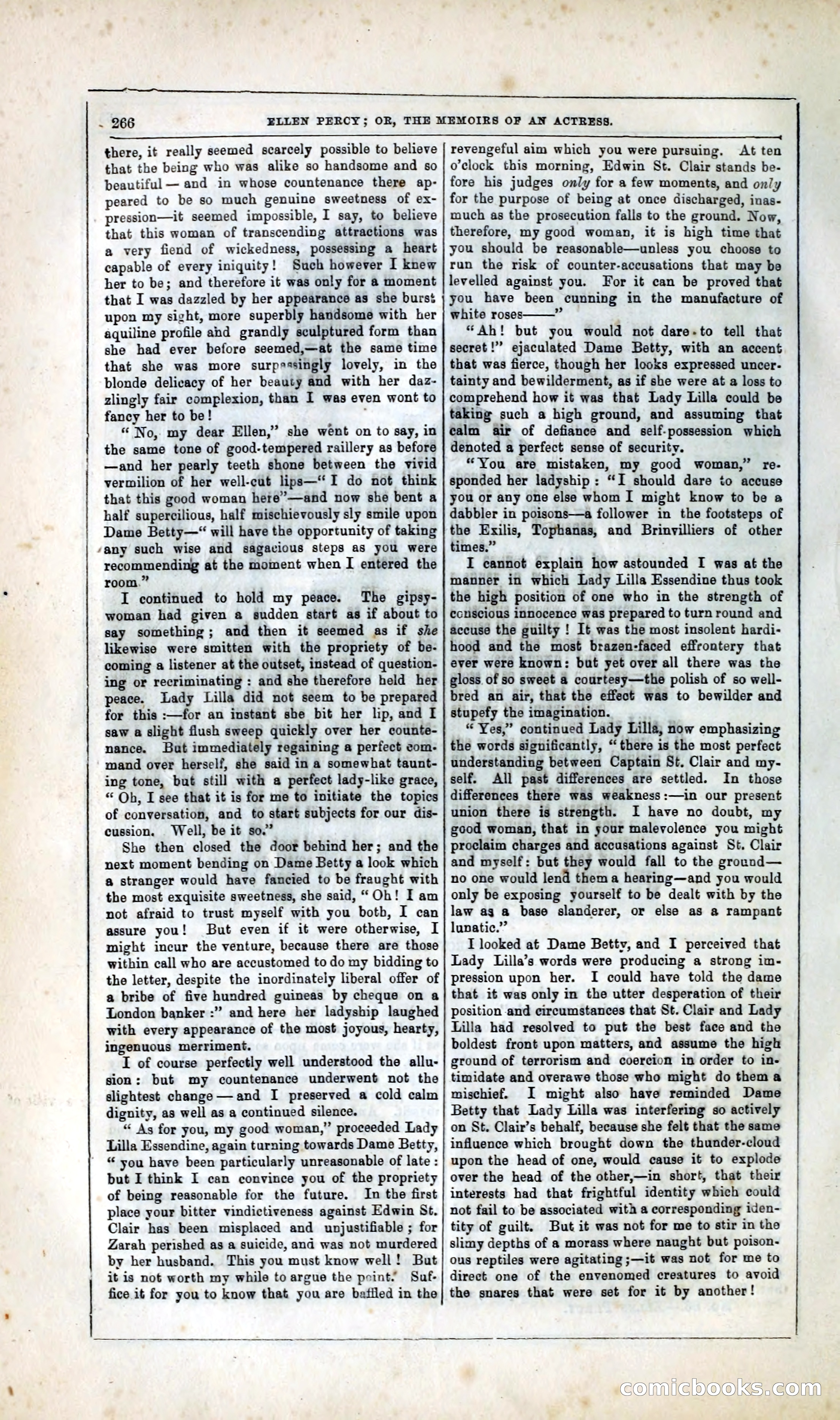 Ellen Percy; or, The Memoirs of an Actress — page 279 of 399