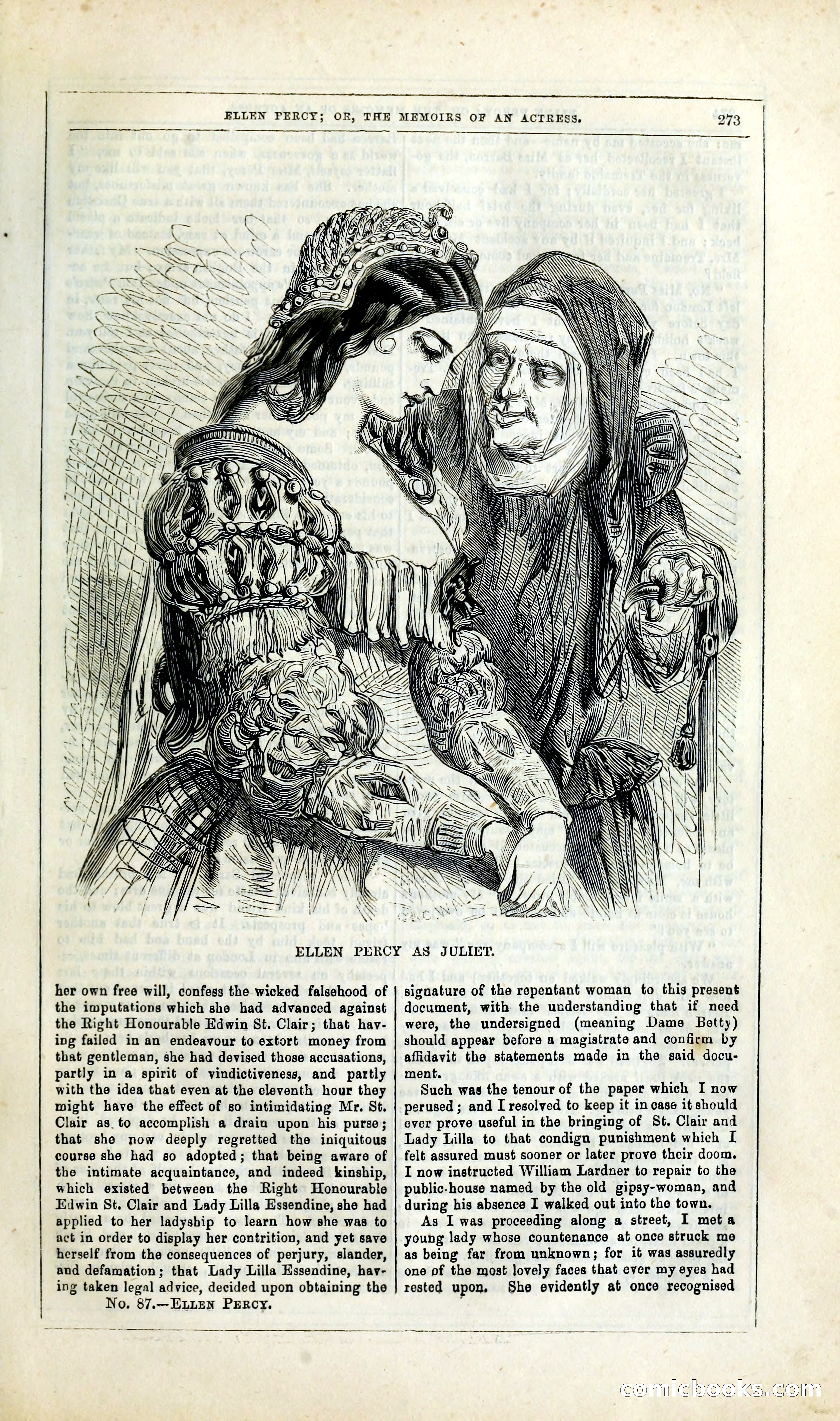 Ellen Percy; or, The Memoirs of an Actress — page 286 of 399