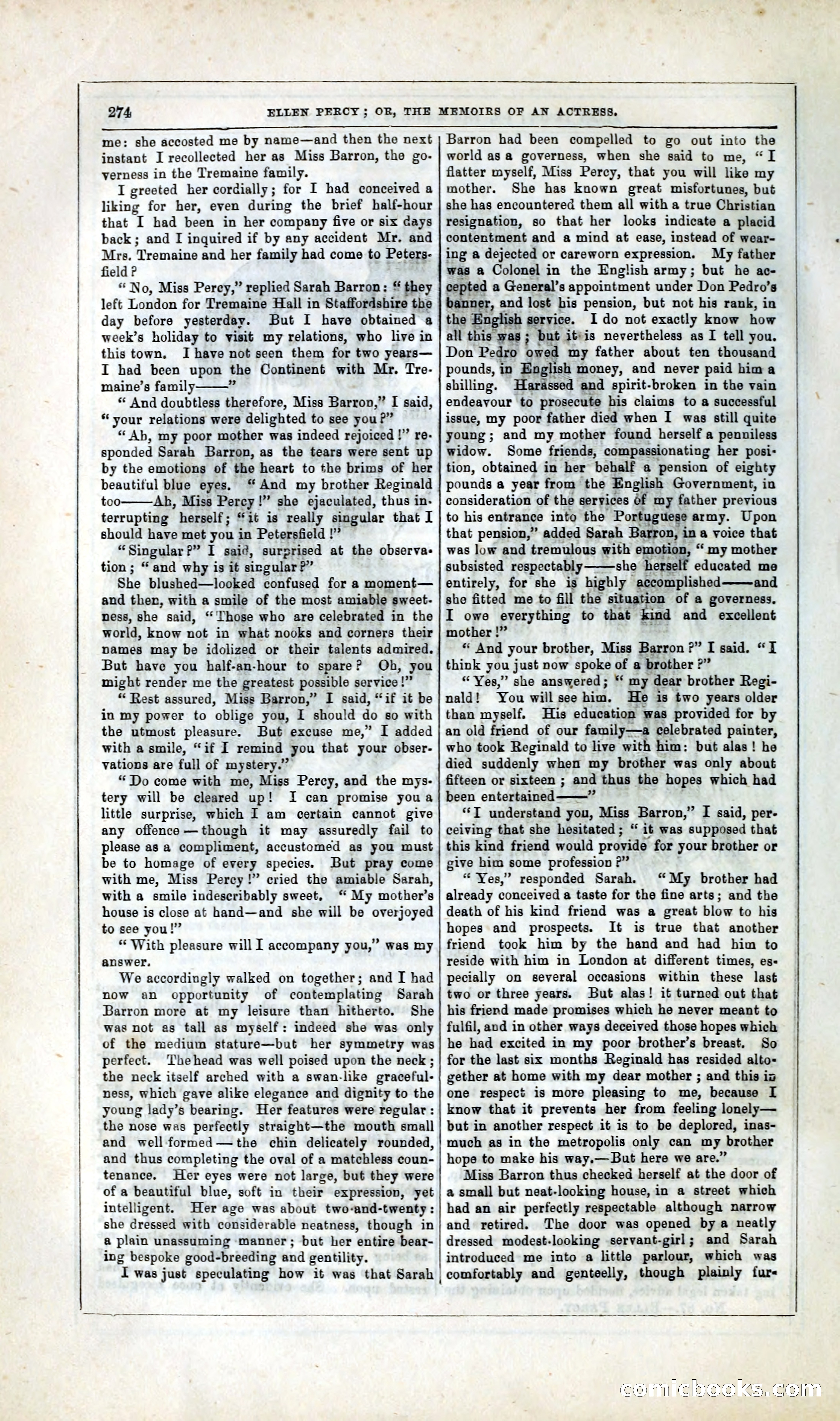 Ellen Percy; or, The Memoirs of an Actress — page 287 of 399