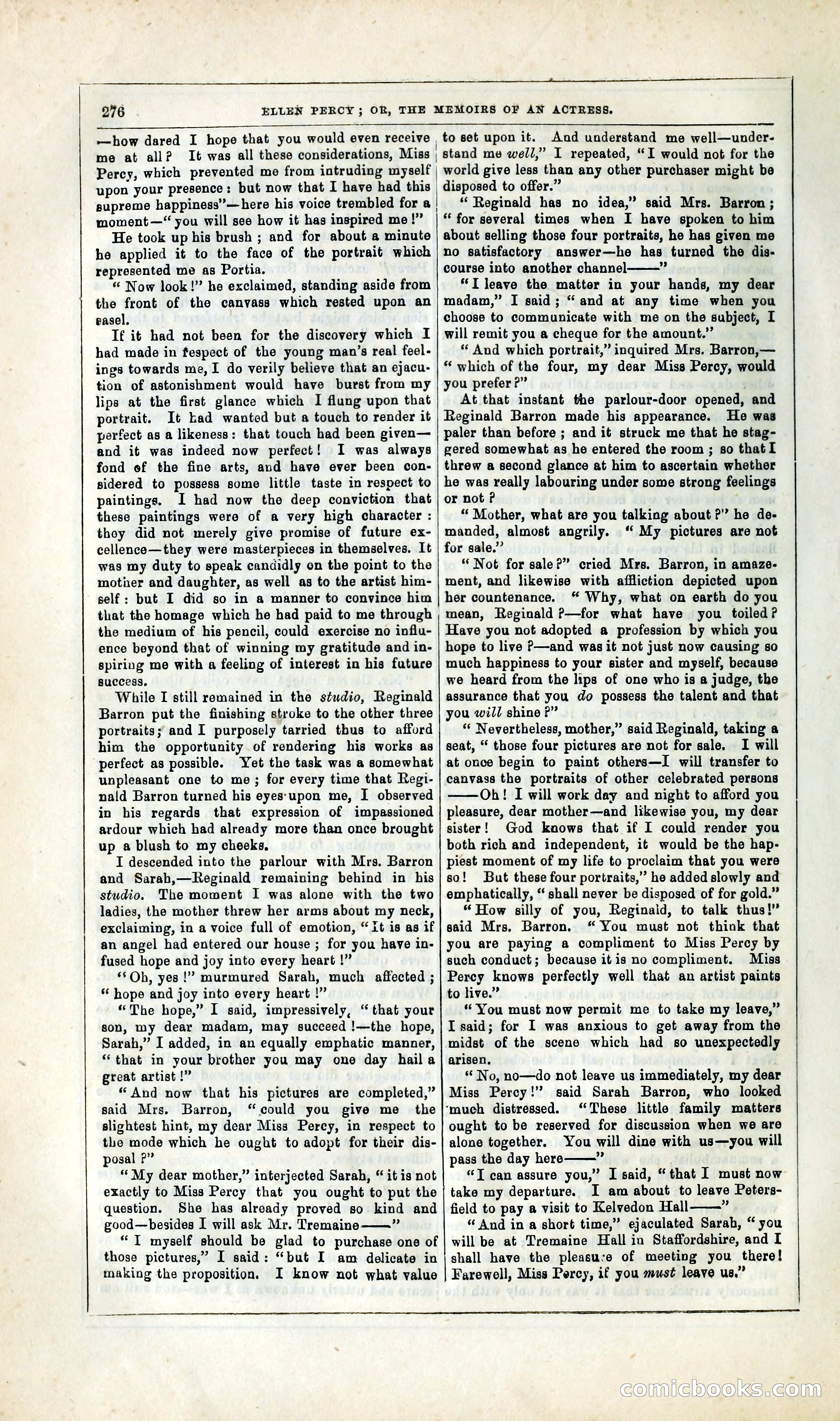 Ellen Percy; or, The Memoirs of an Actress — page 289 of 399