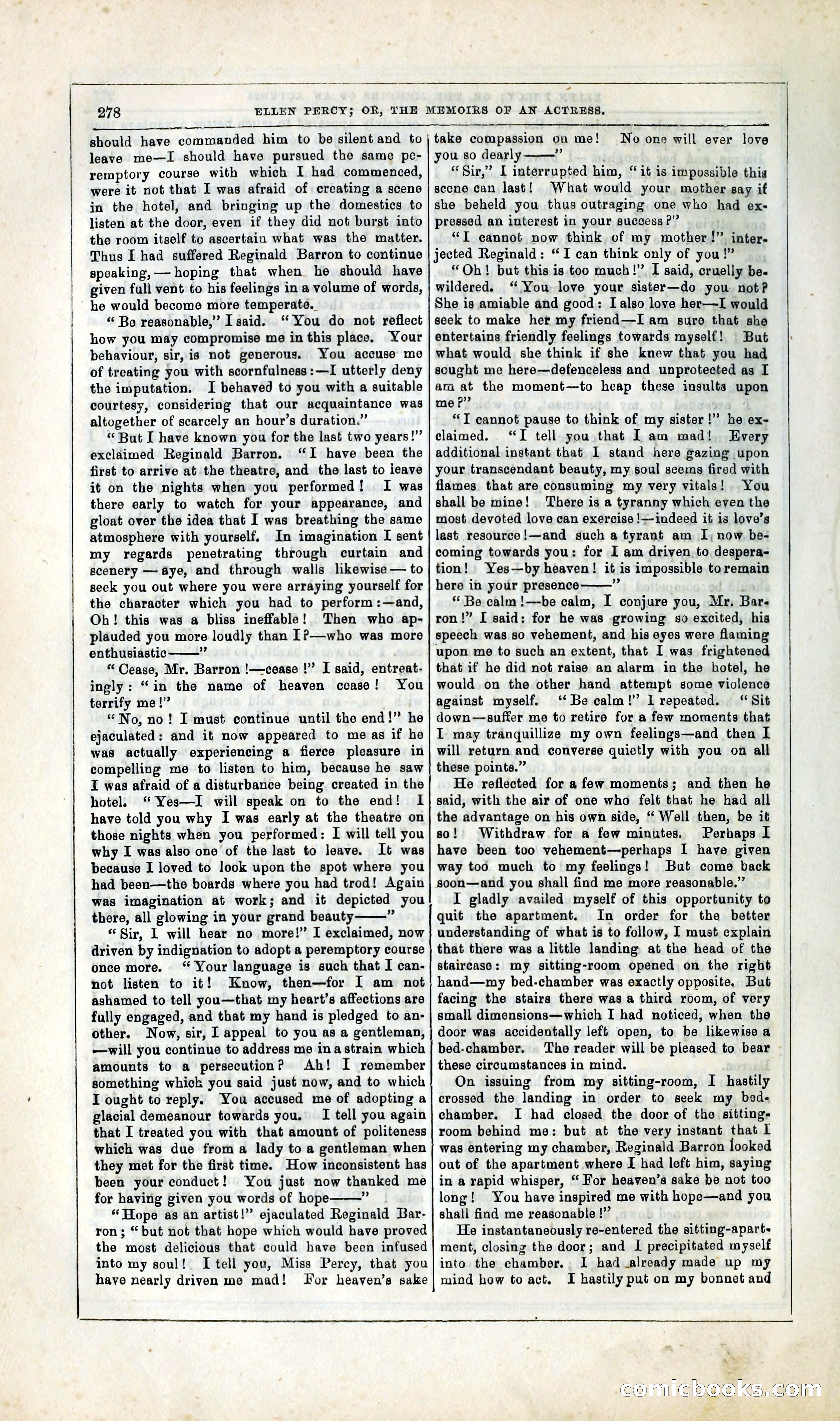 Ellen Percy; or, The Memoirs of an Actress — page 291 of 399