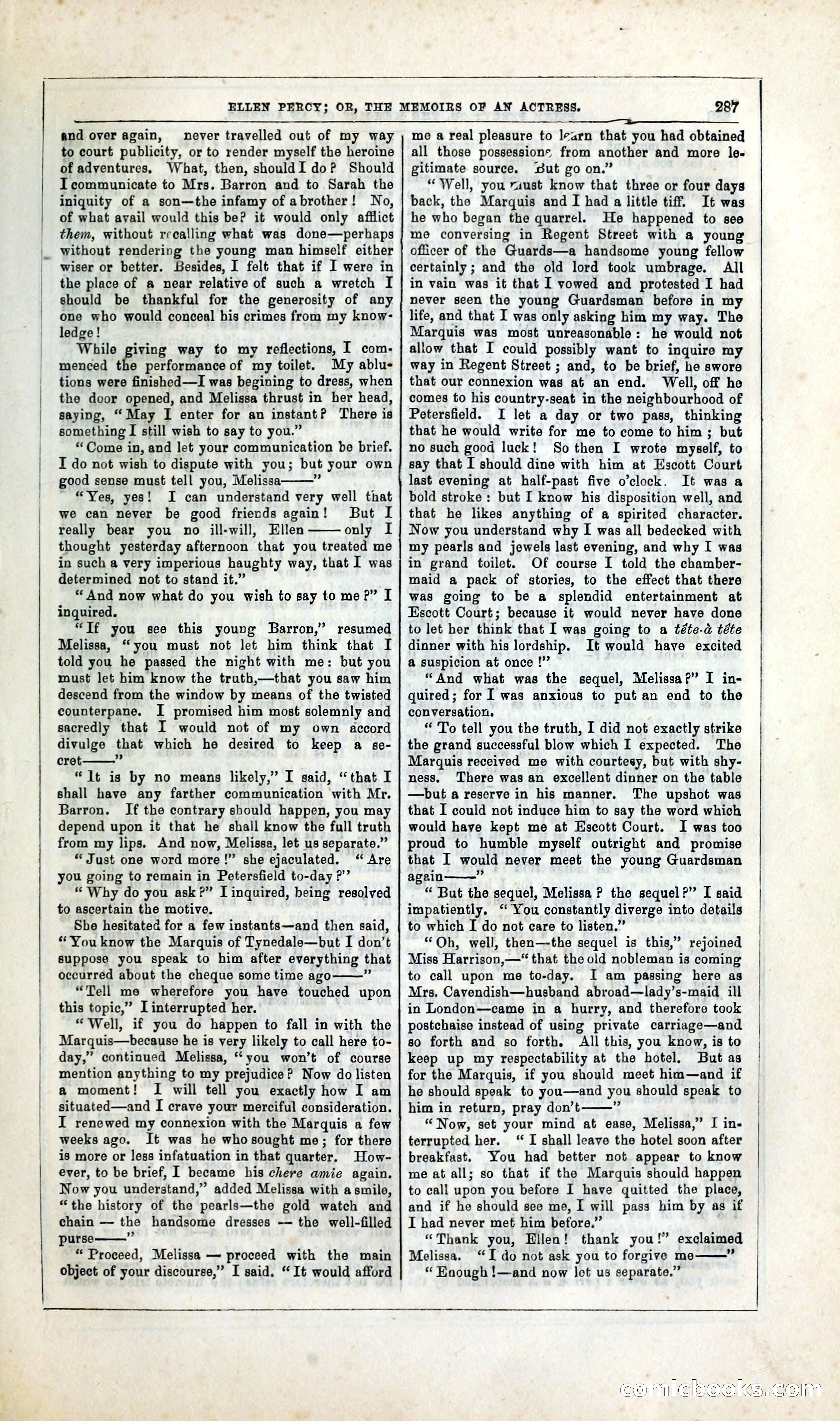 Ellen Percy; or, The Memoirs of an Actress — page 300 of 399