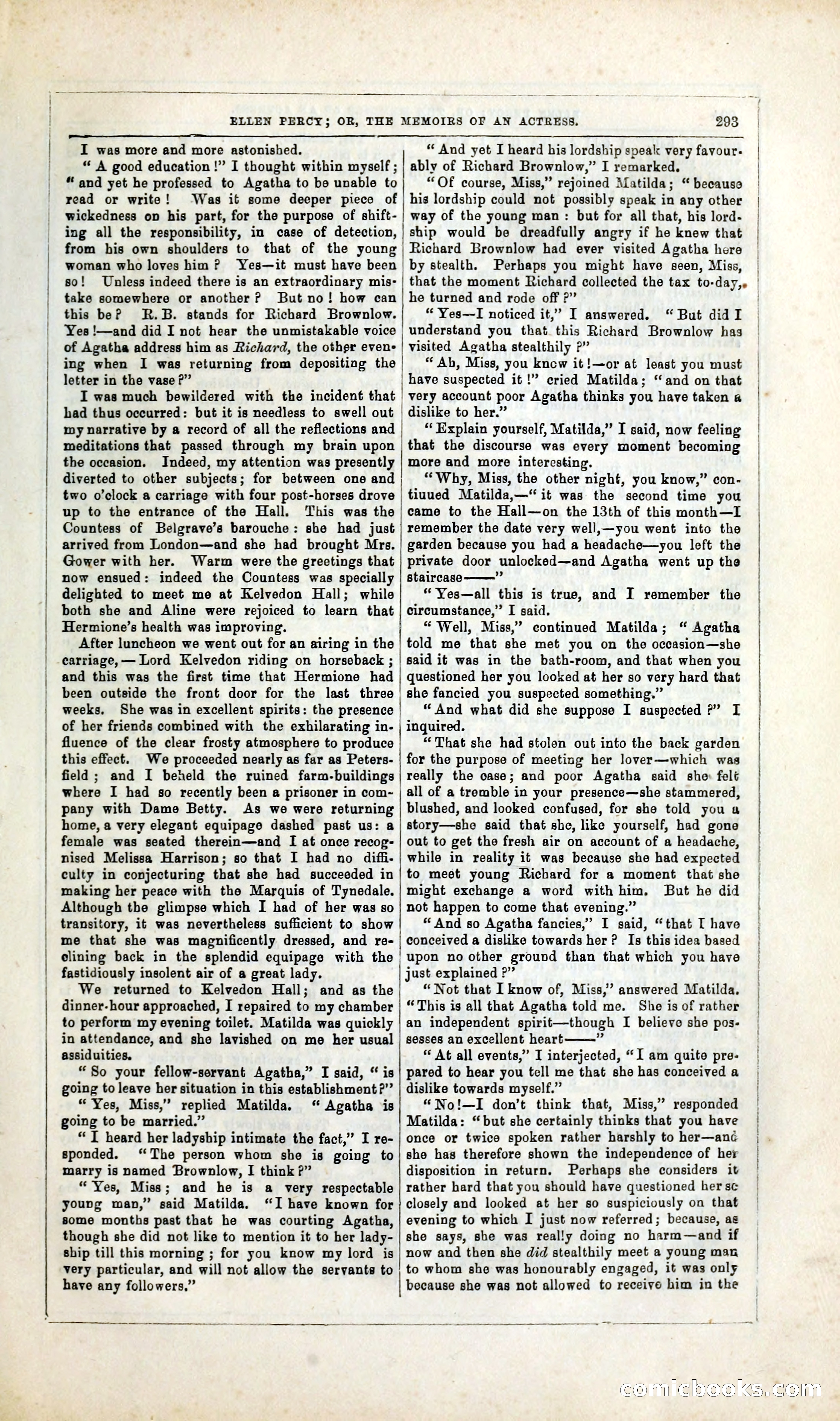 Ellen Percy; or, The Memoirs of an Actress — page 306 of 399