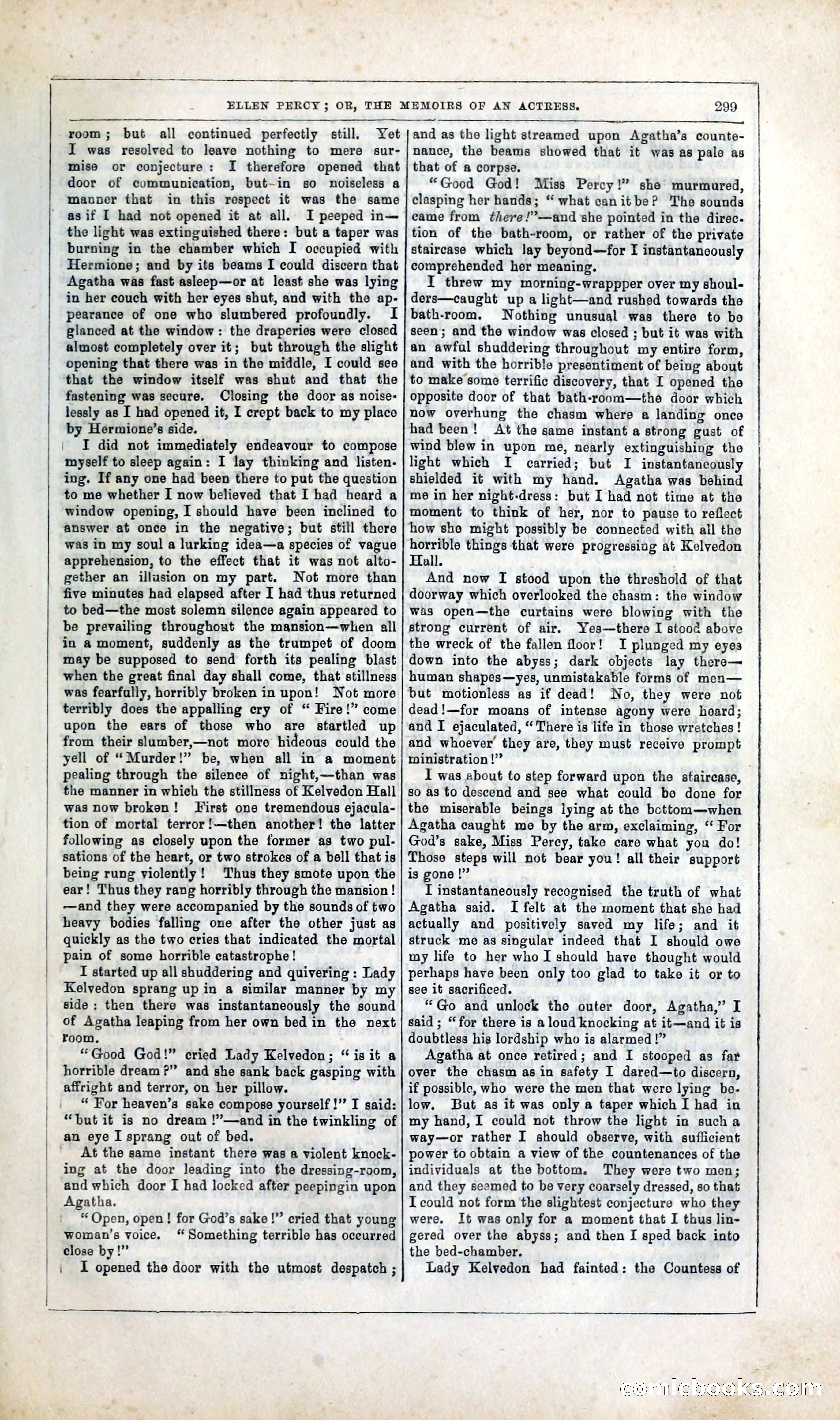 Ellen Percy; or, The Memoirs of an Actress — page 312 of 399