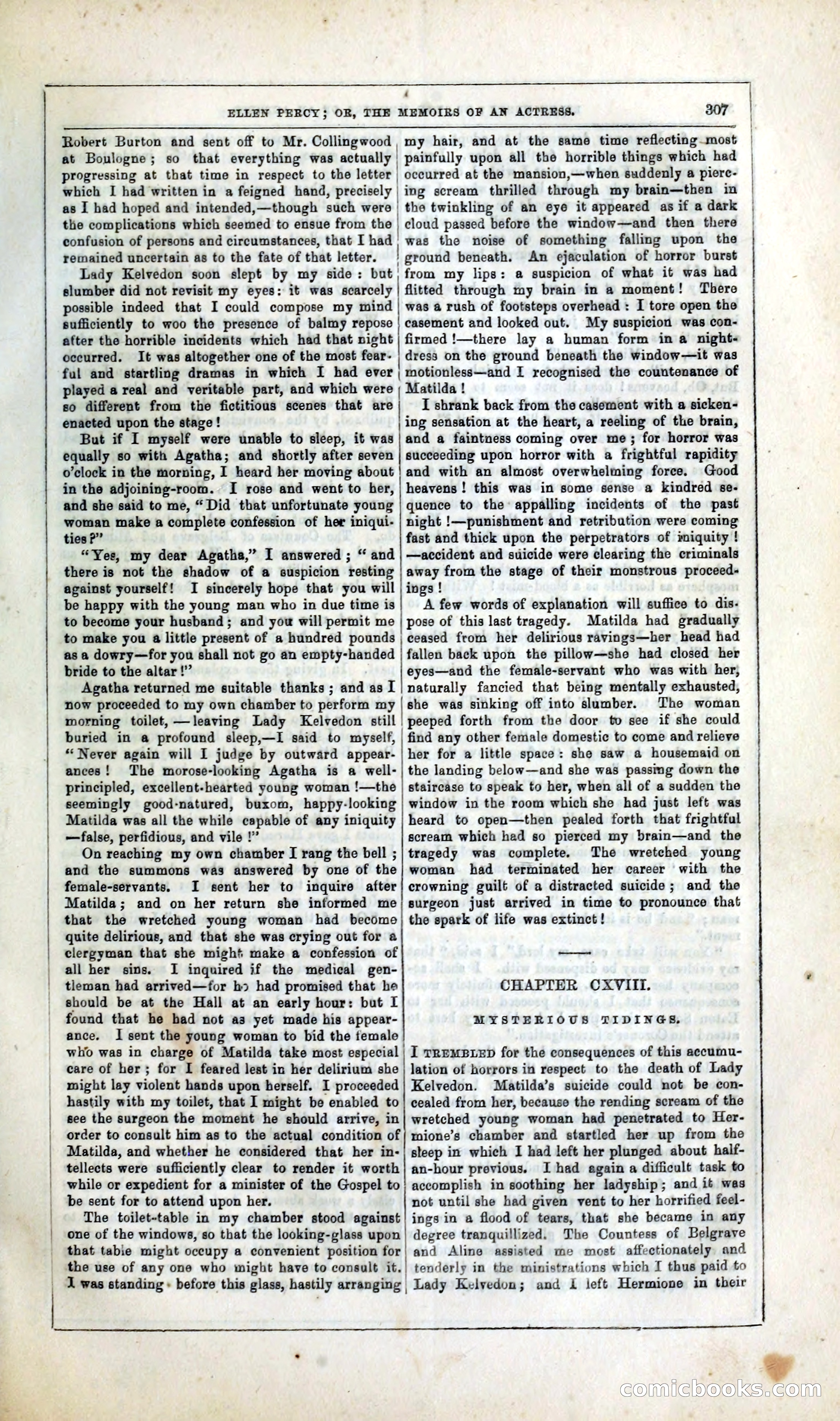 Ellen Percy; or, The Memoirs of an Actress — page 320 of 399