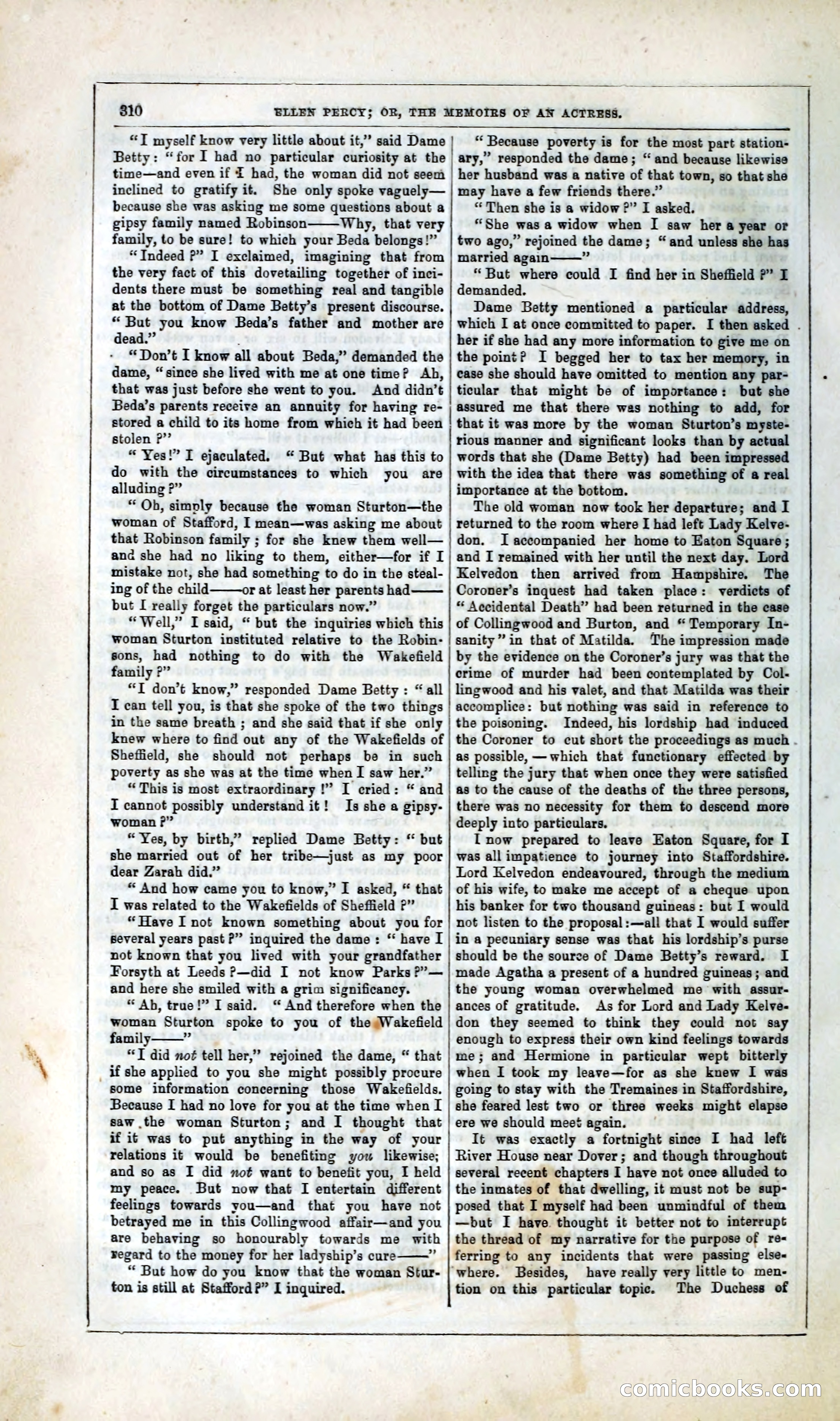 Ellen Percy; or, The Memoirs of an Actress — page 323 of 399