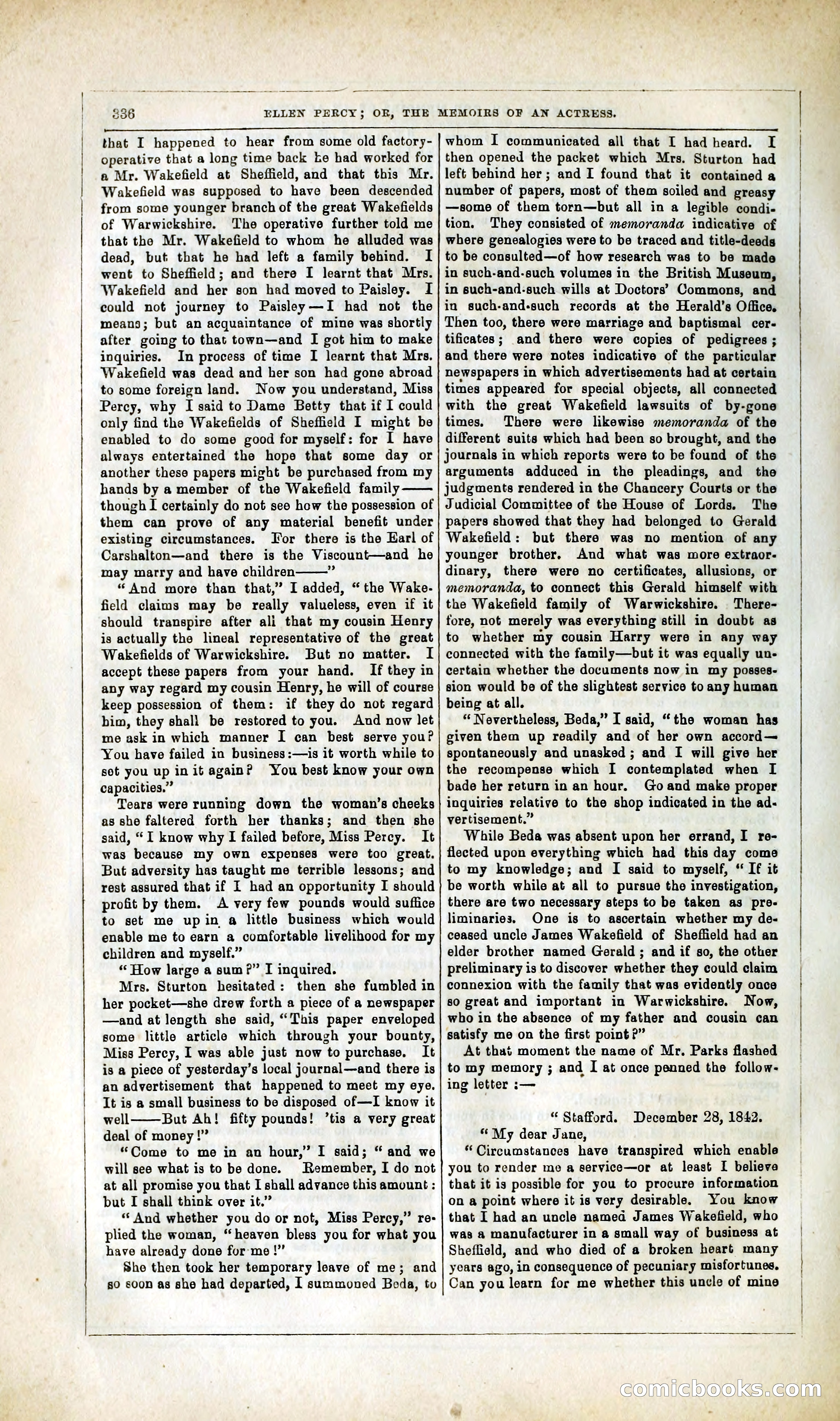 Ellen Percy; or, The Memoirs of an Actress — page 349 of 399