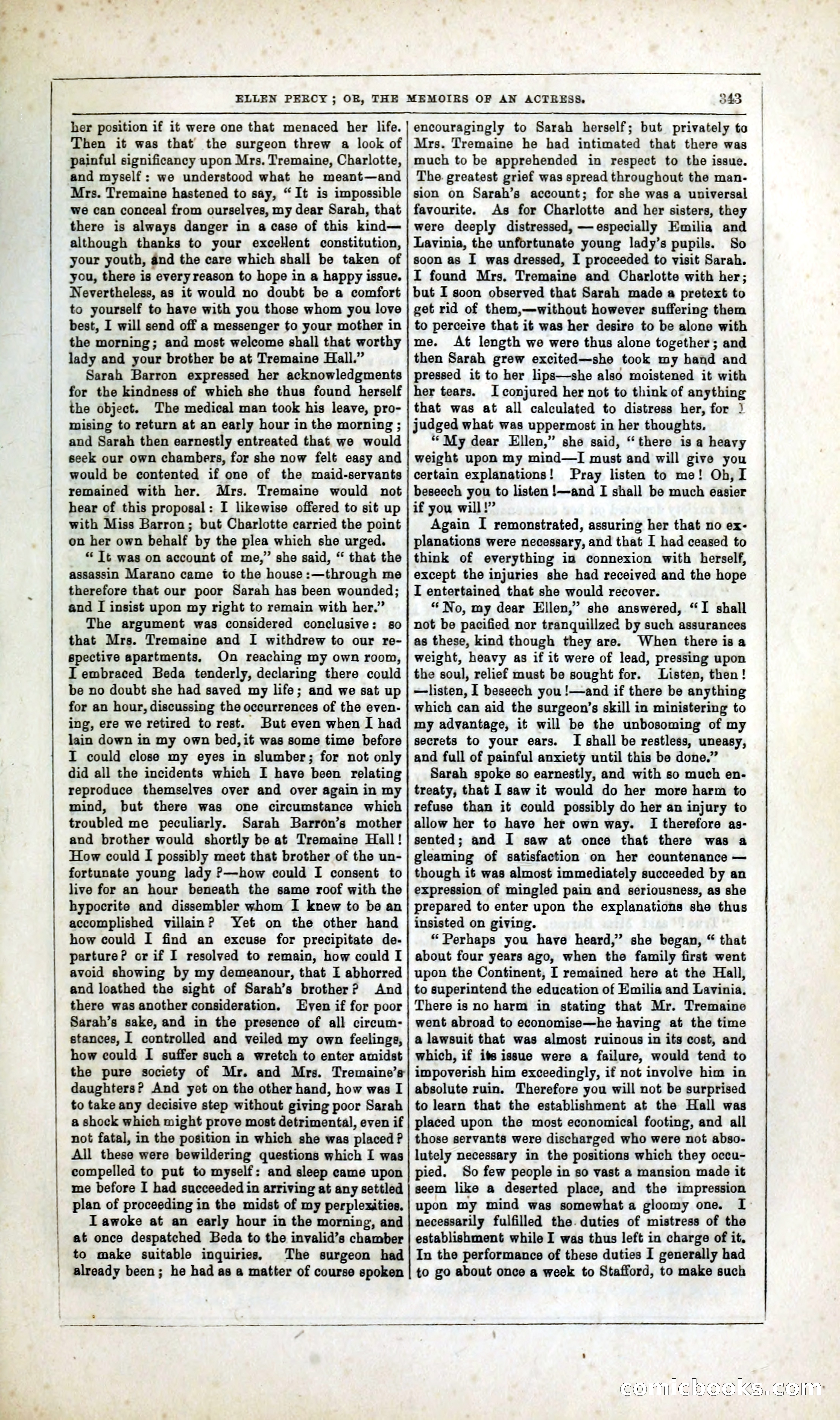Ellen Percy; or, The Memoirs of an Actress — page 356 of 399