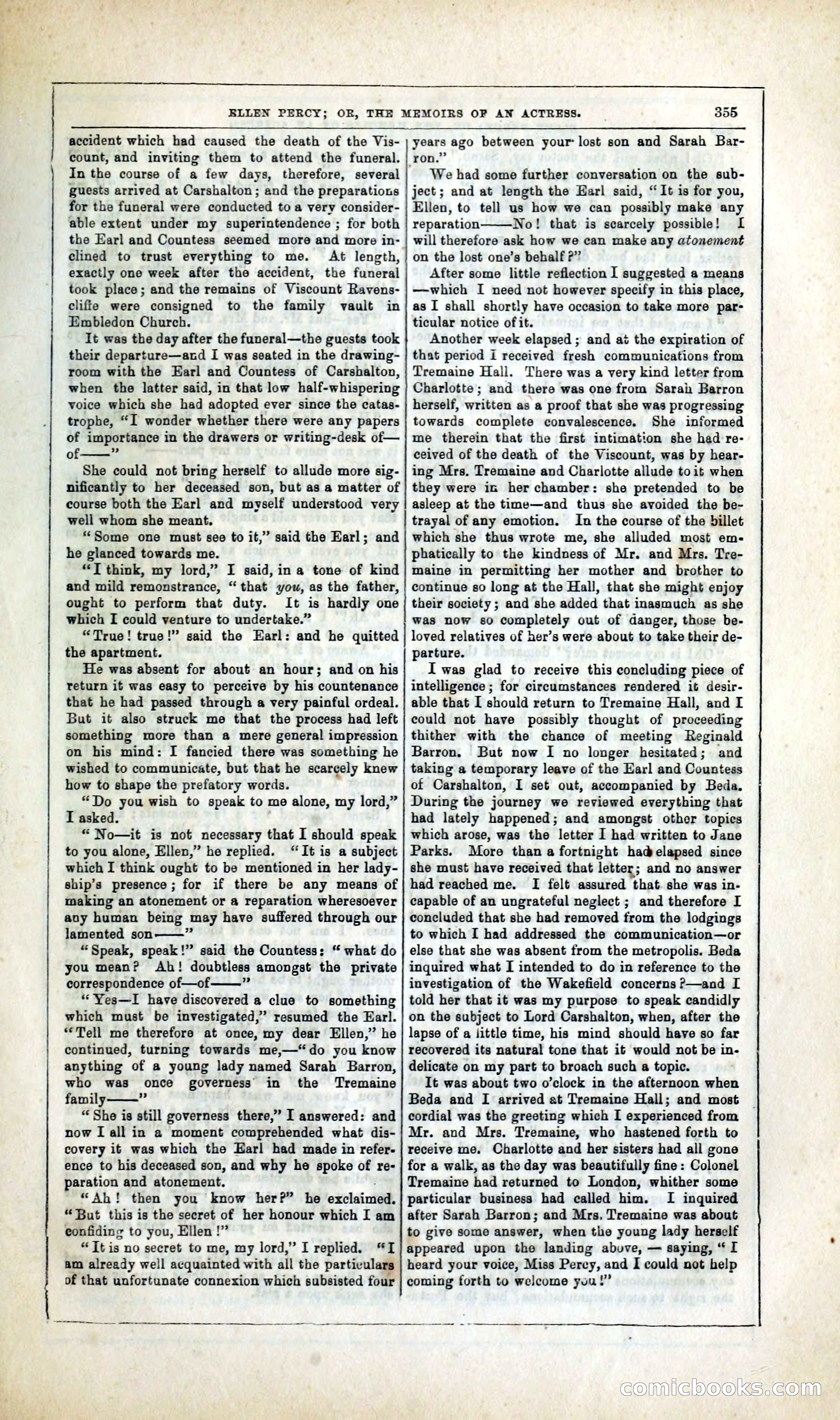 Ellen Percy; or, The Memoirs of an Actress — page 368 of 399