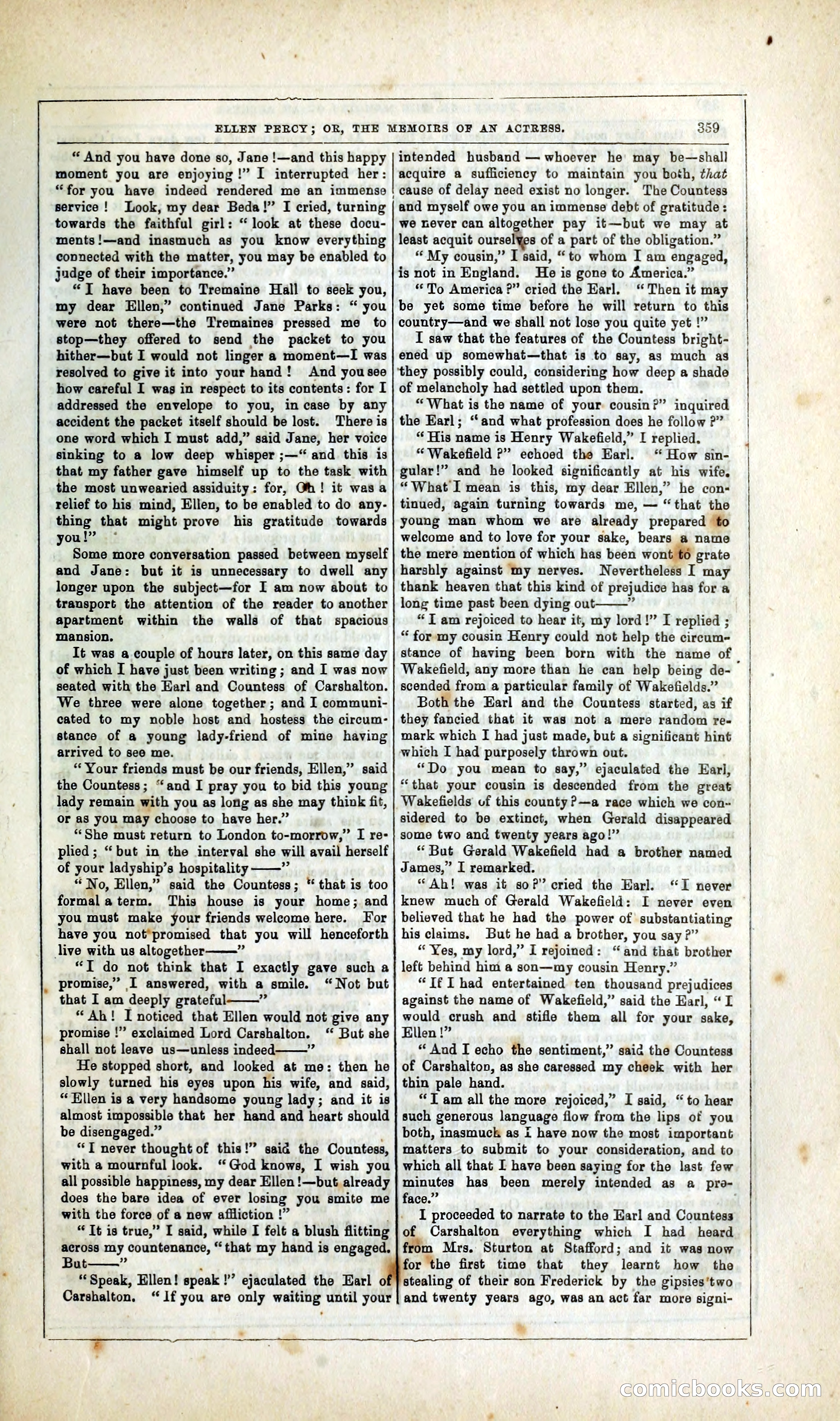 Ellen Percy; or, The Memoirs of an Actress — page 372 of 399