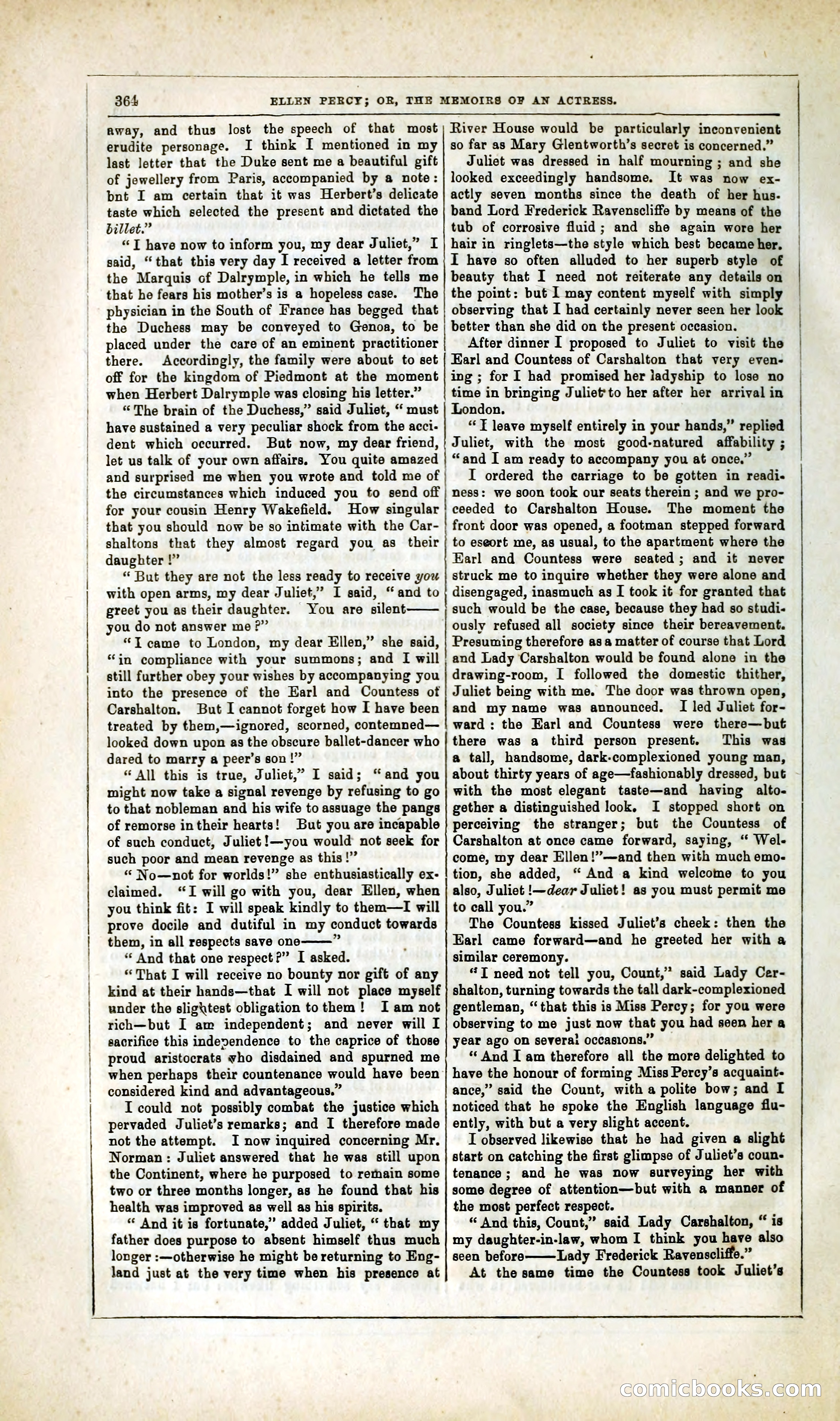 Ellen Percy; or, The Memoirs of an Actress — page 377 of 399