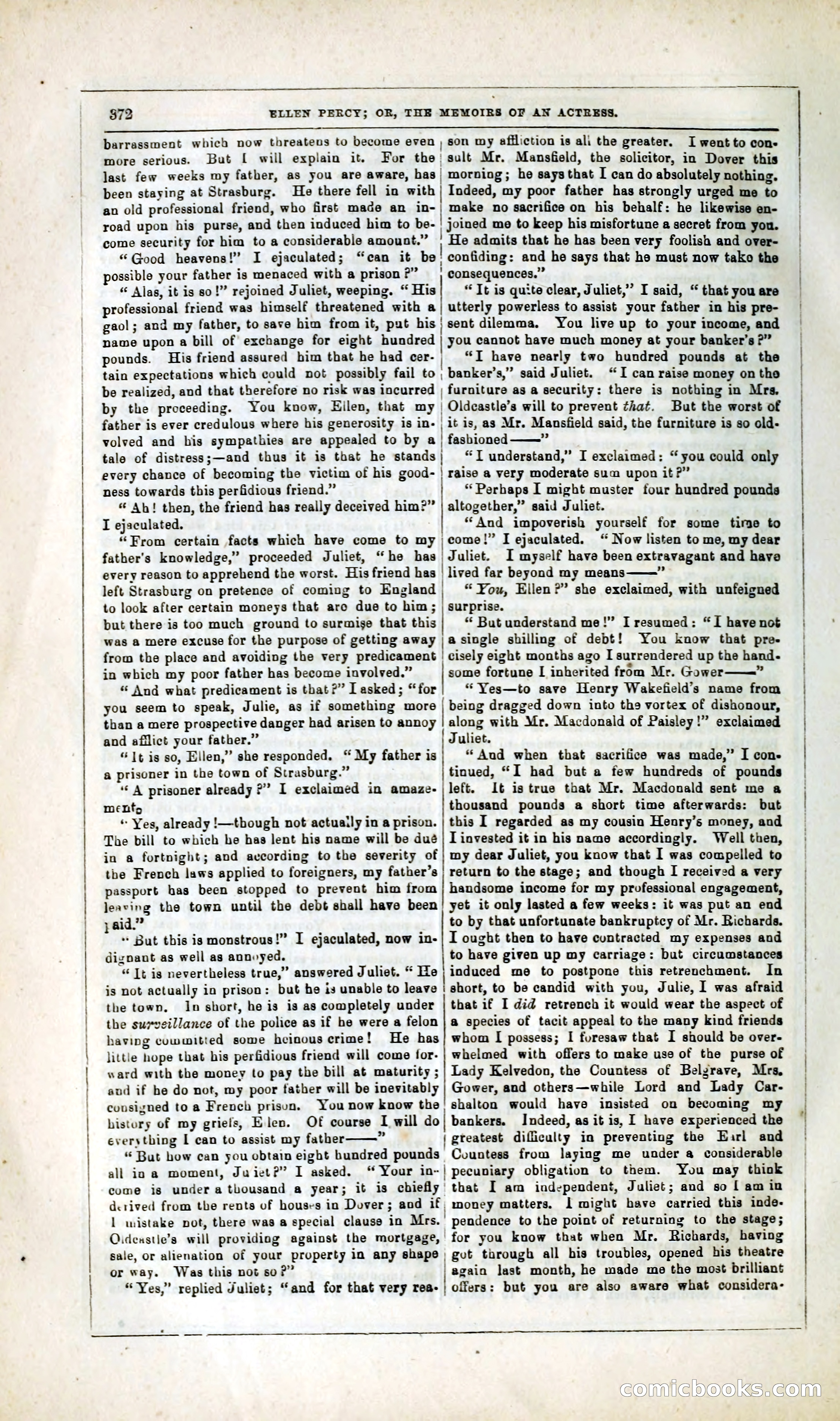 Ellen Percy; or, The Memoirs of an Actress — page 385 of 399