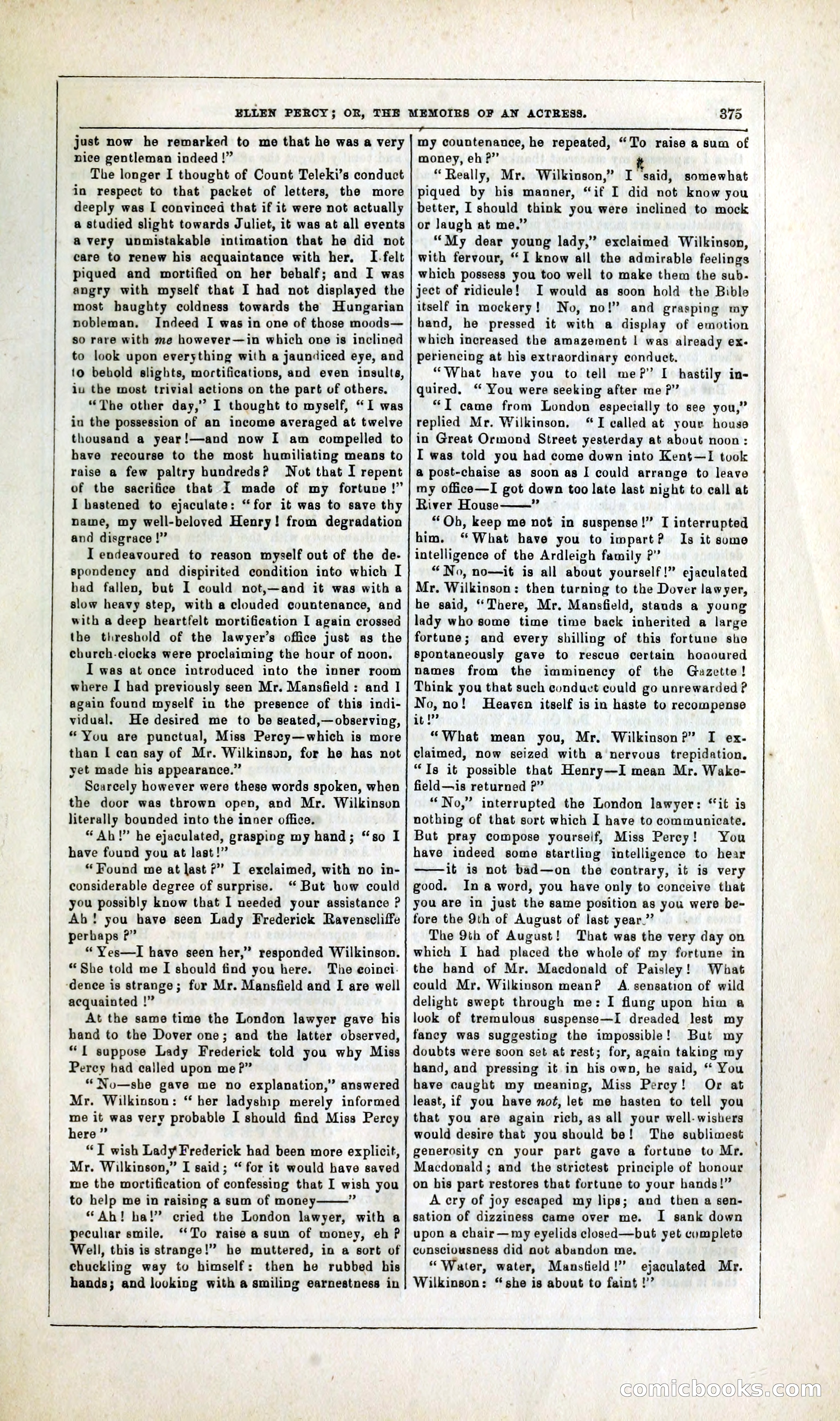 Ellen Percy; or, The Memoirs of an Actress — page 388 of 399