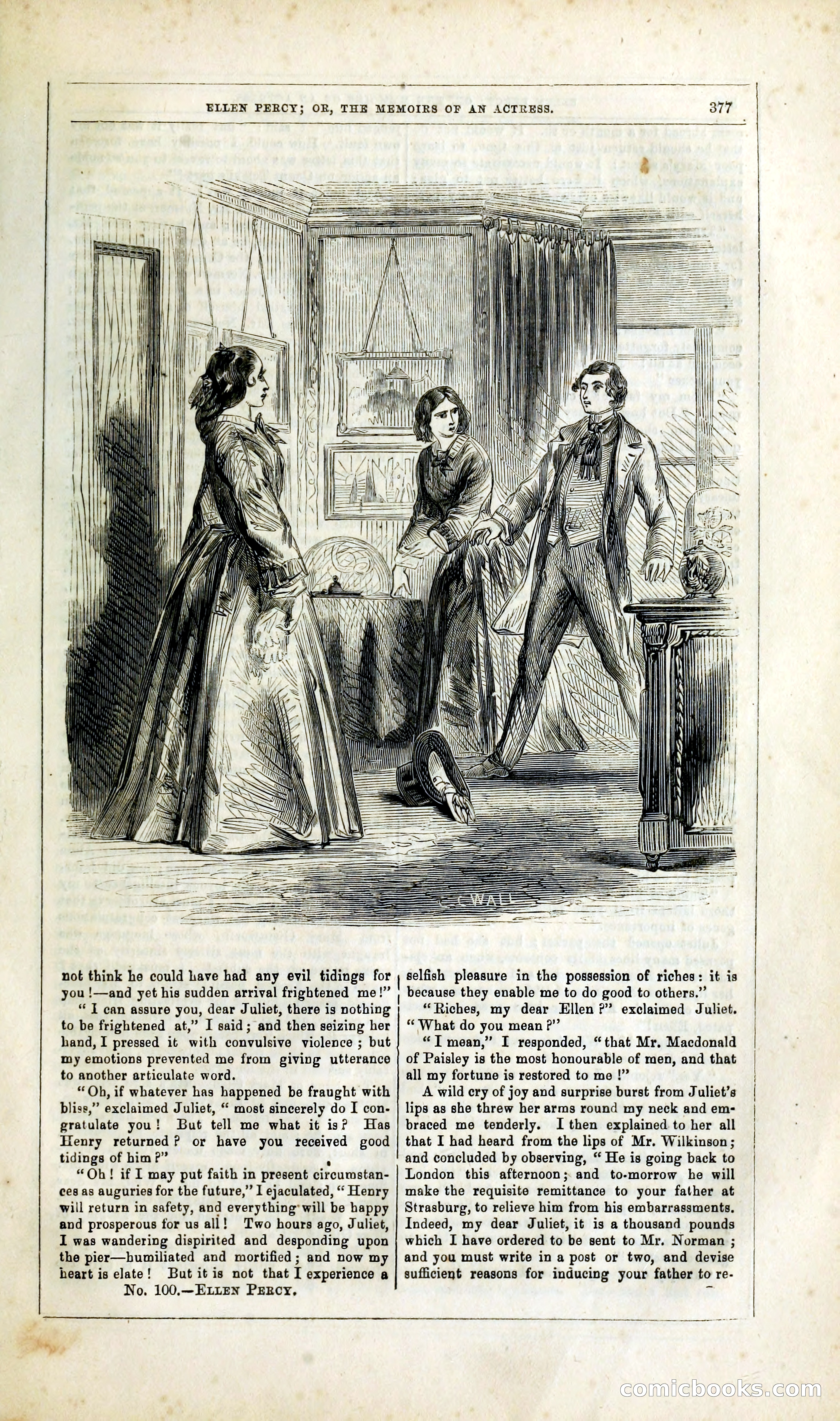 Ellen Percy; or, The Memoirs of an Actress — page 390 of 399