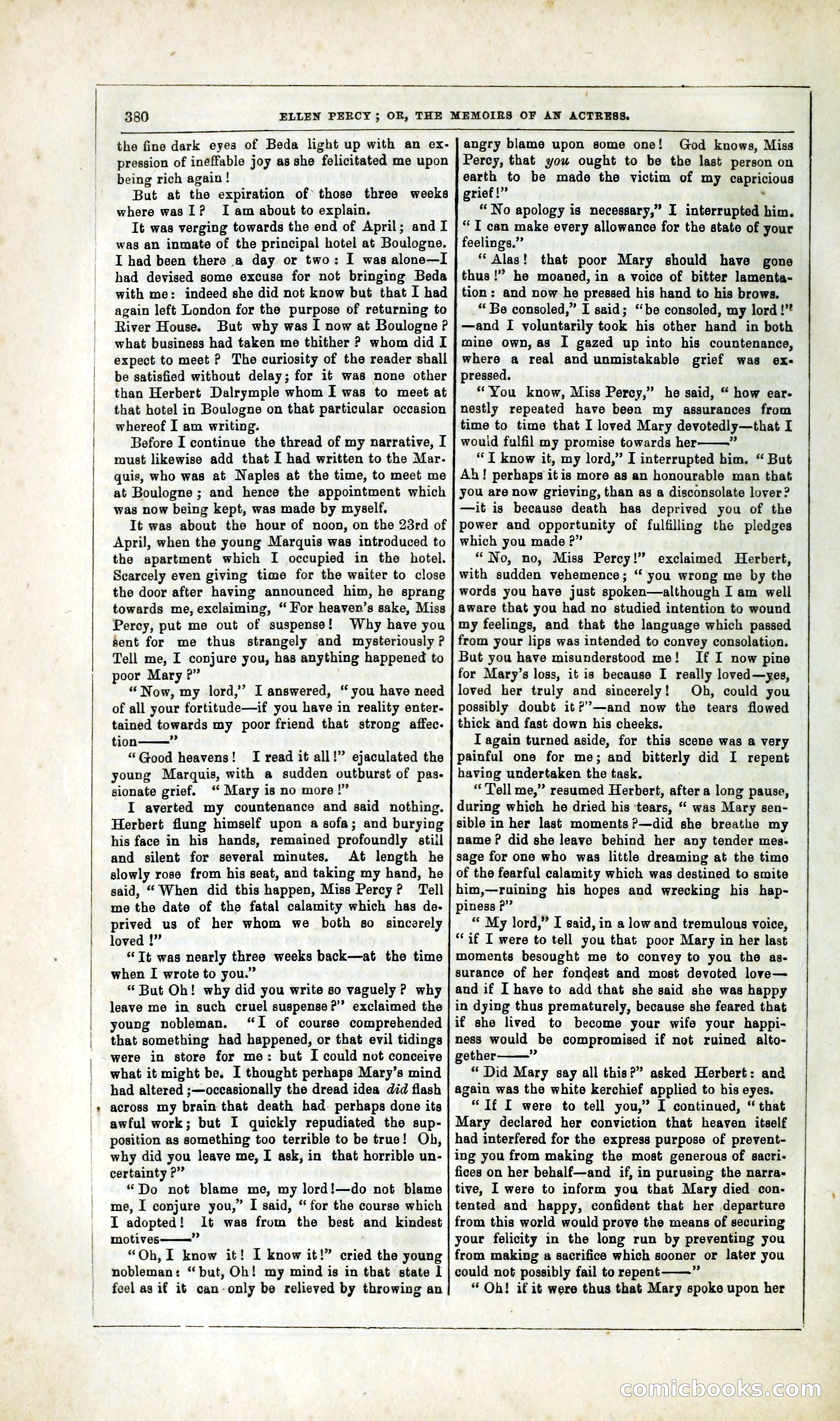 Ellen Percy; or, The Memoirs of an Actress — page 393 of 399