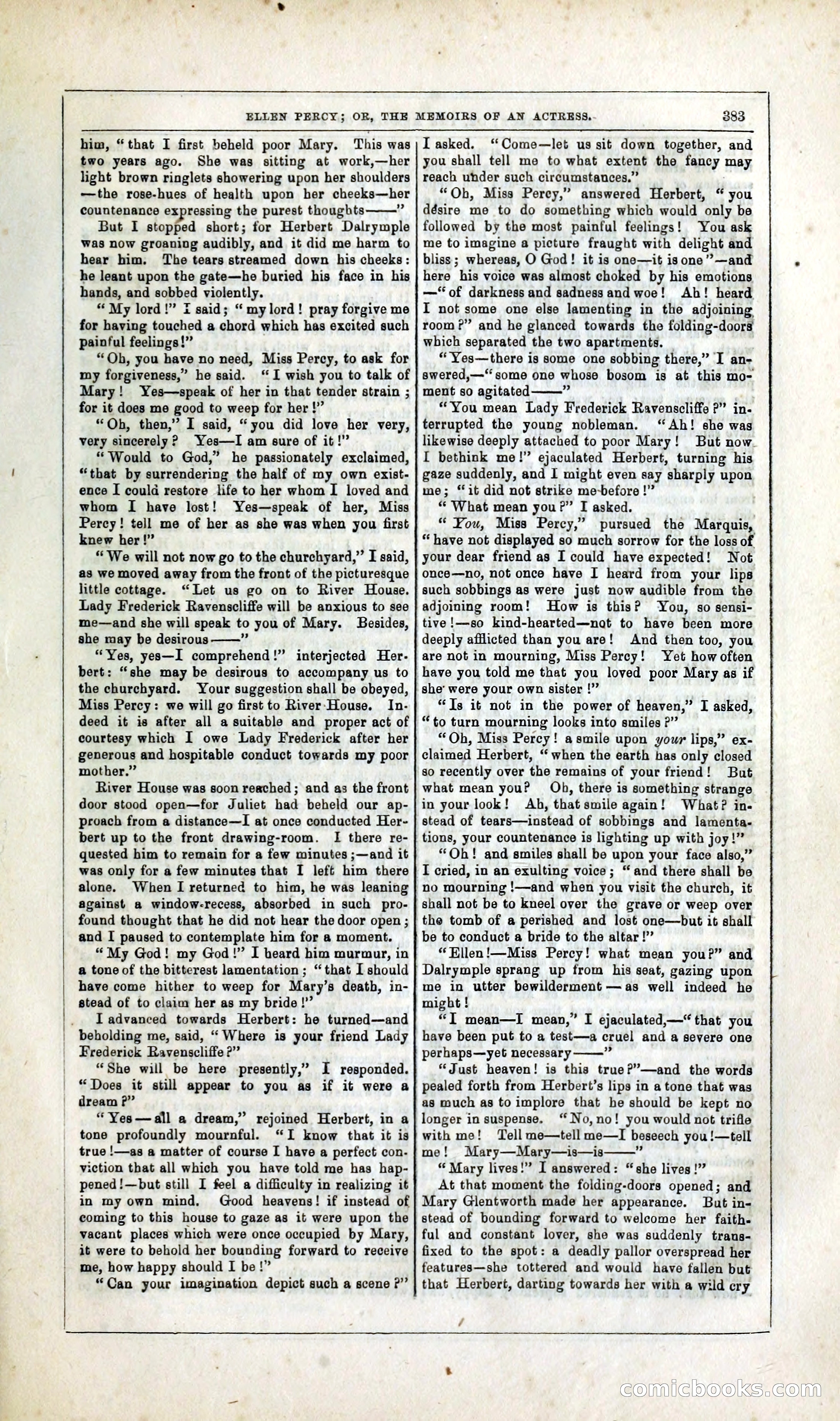 Ellen Percy; or, The Memoirs of an Actress — page 396 of 399