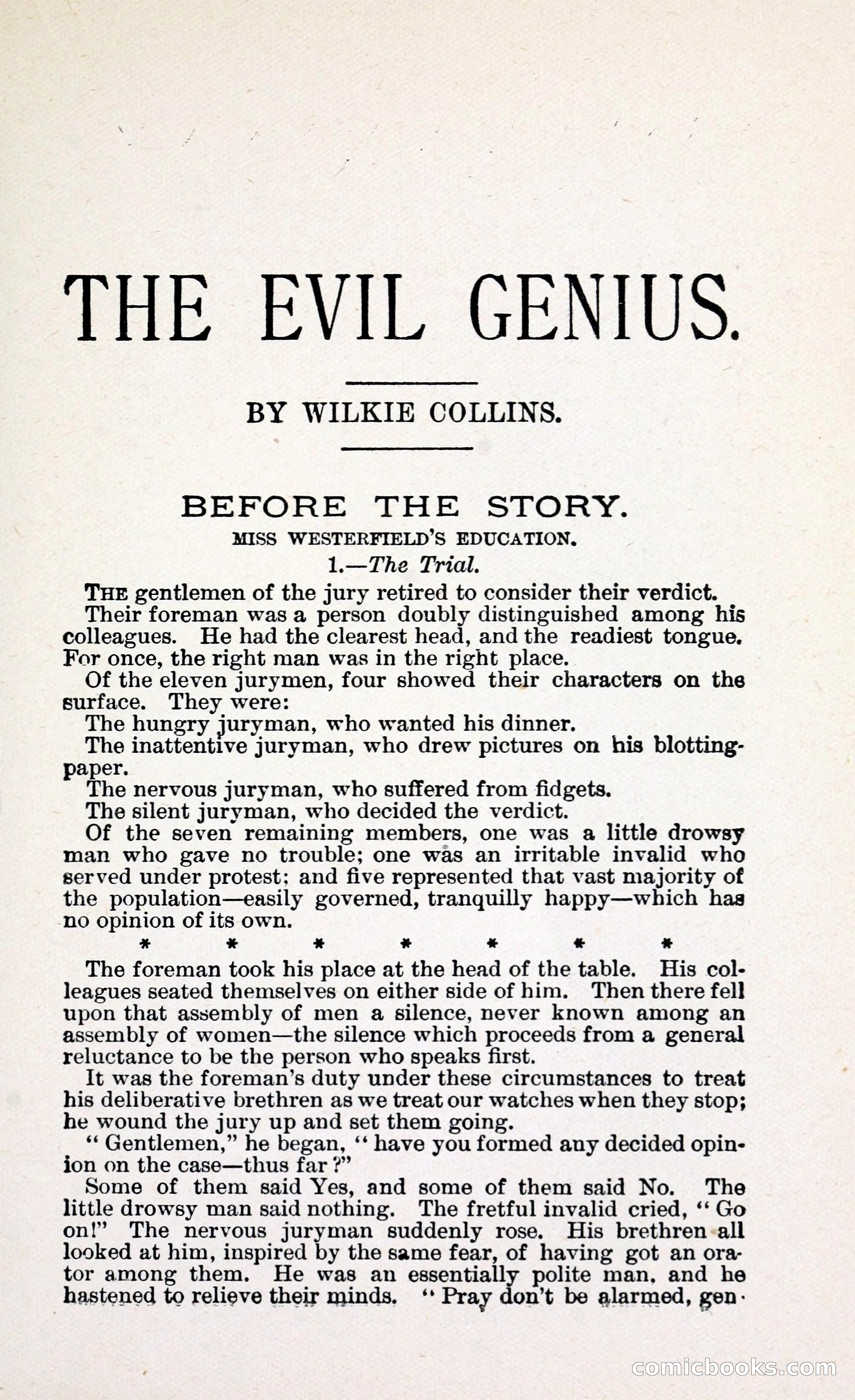 The Evil Genius: A Domestic Story — page 12 of 254