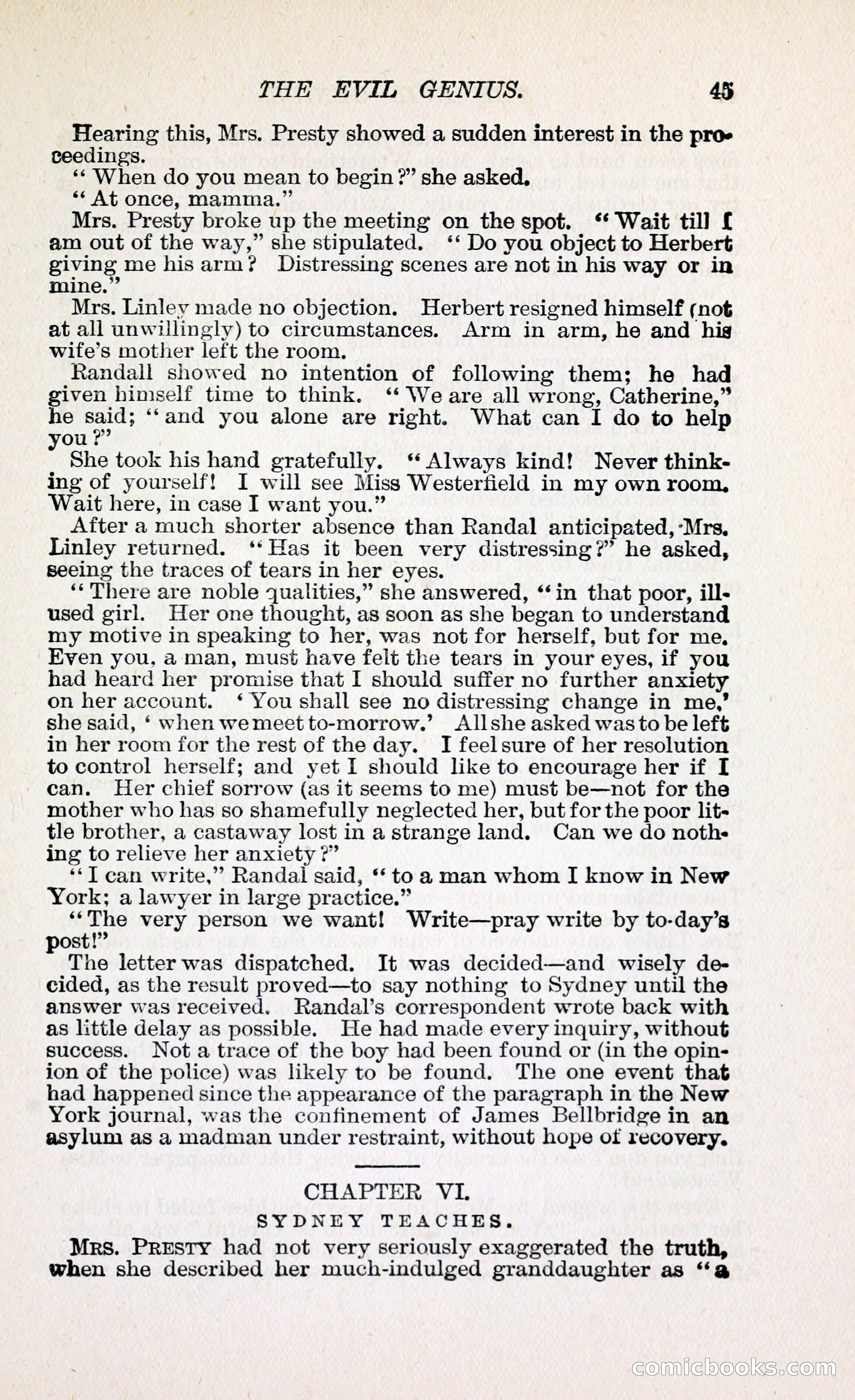 The Evil Genius: A Domestic Story — page 56 of 254